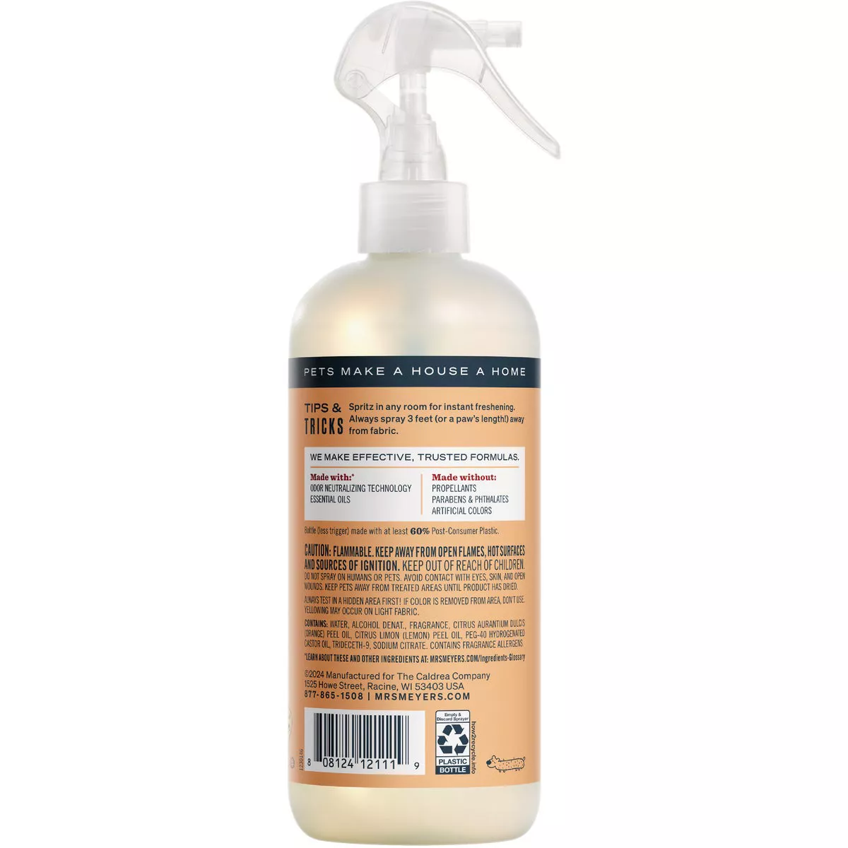Mrs. Meyer's Clean Day 12 Oz. Orange Blossom Odor Neutralizer