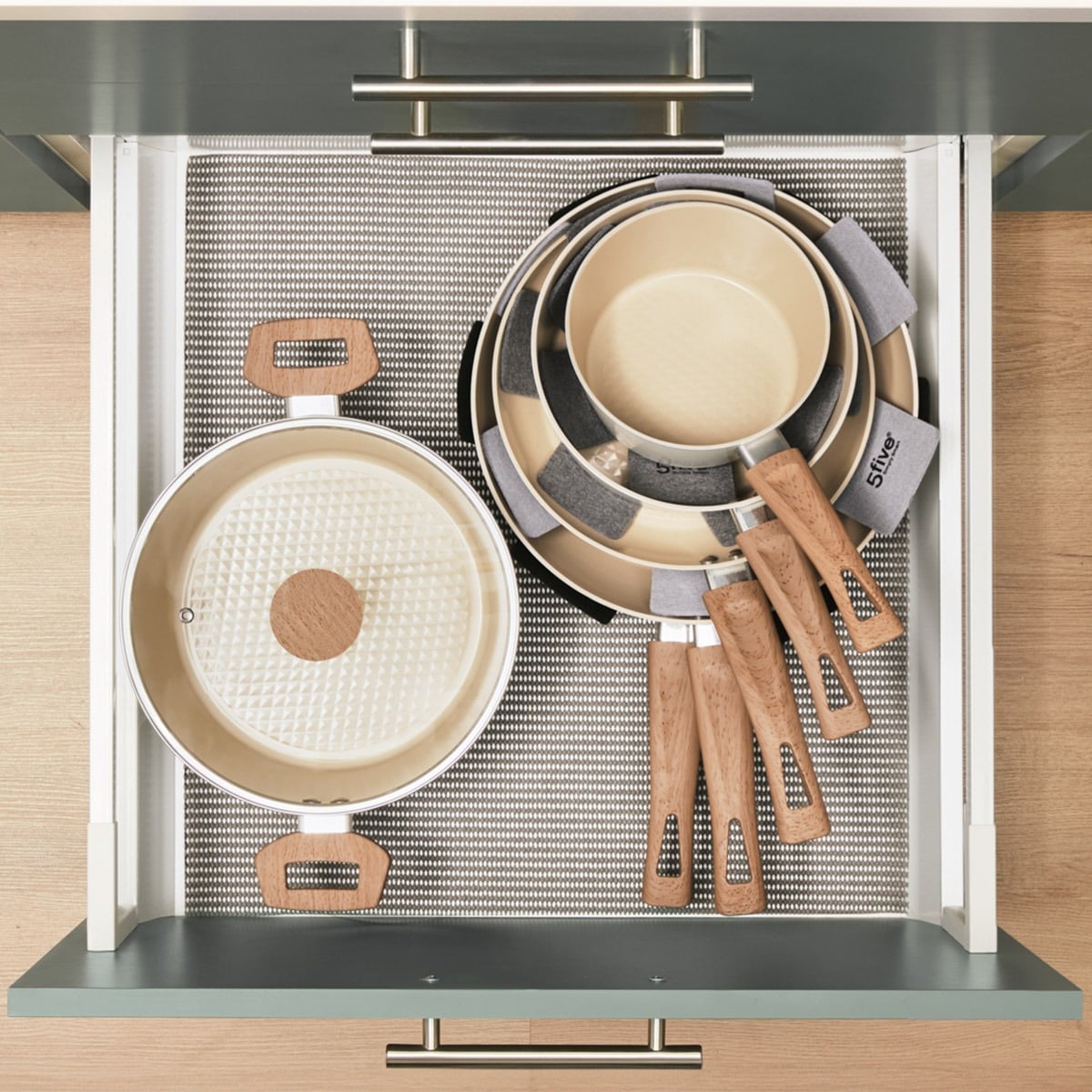 Rondel HARMONY beżowy 20x8,5 cm