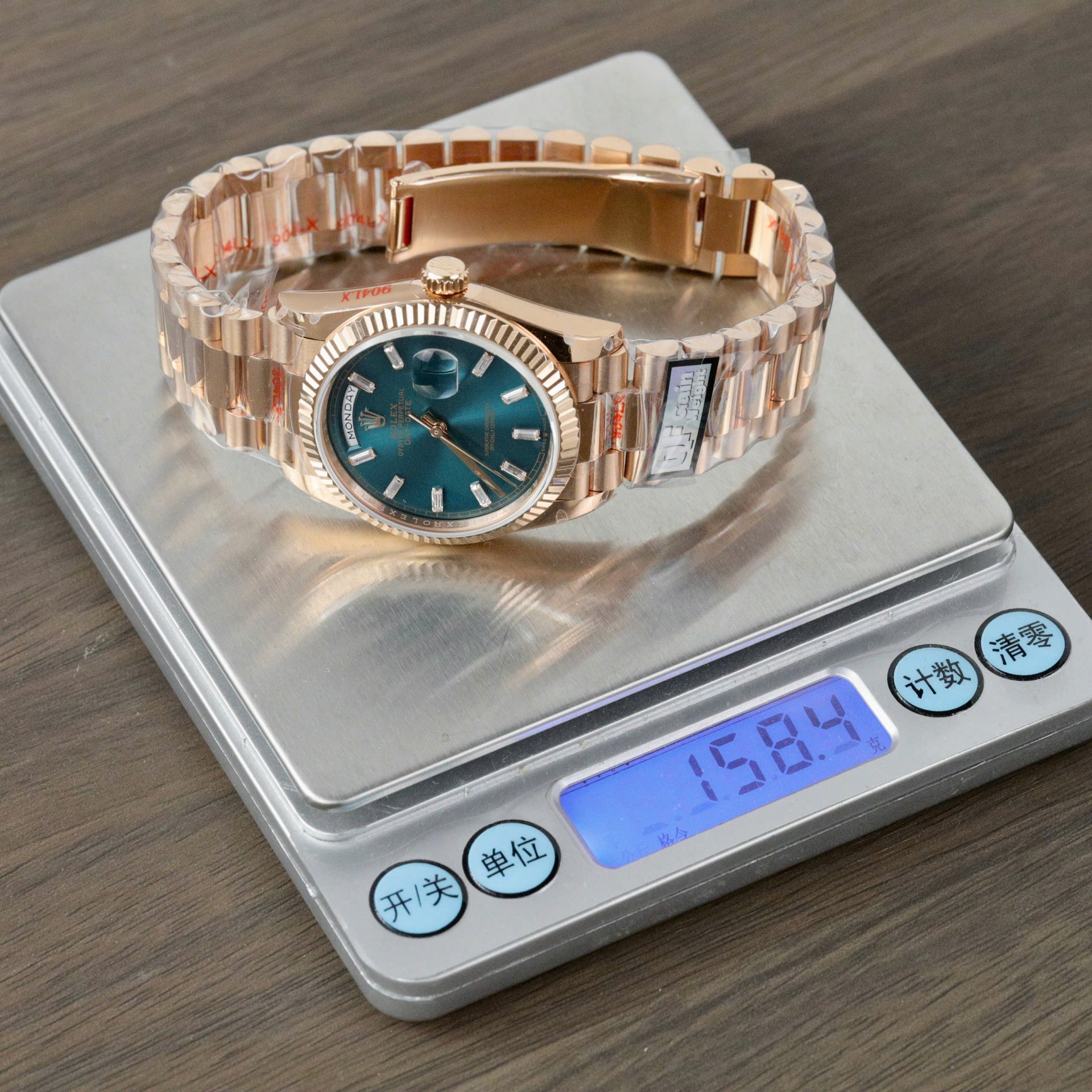 Rolex Day-Date 128235 Best Replica Watch Weight 158 Grams QF Factory 36mm - Elite Watch Atelier
