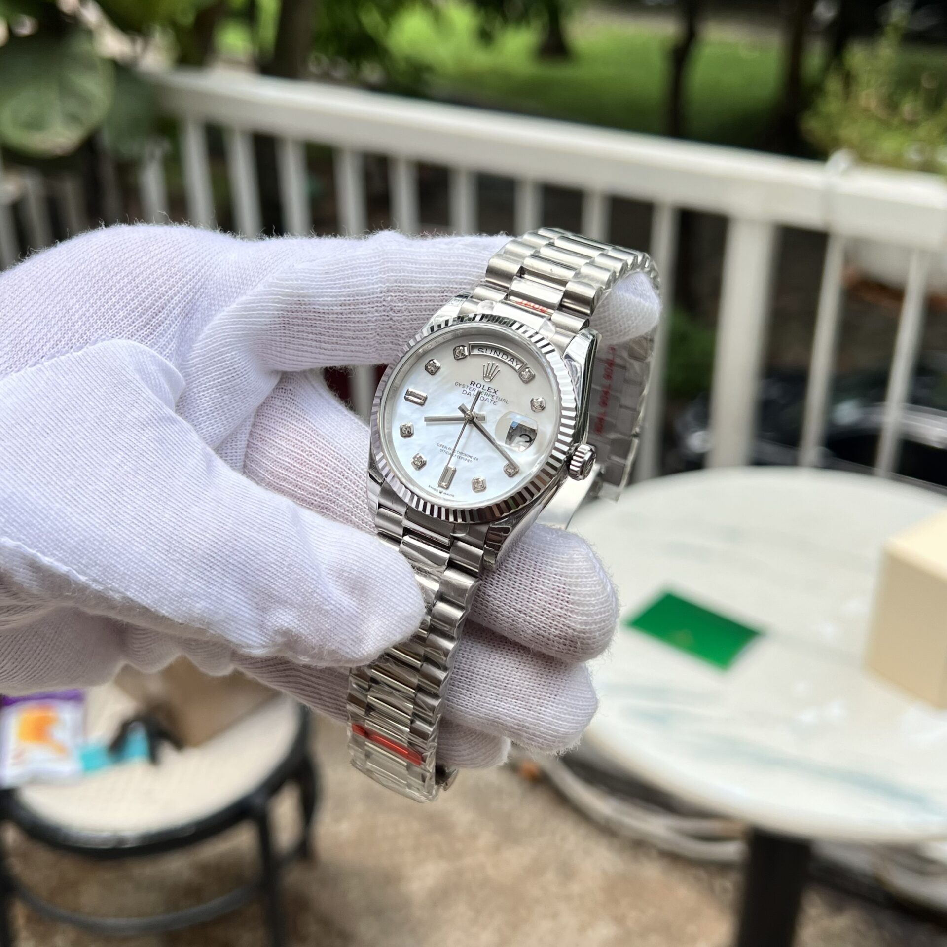 Rolex DateJust Mother Of Pearl Best Replica Watch EW Factory 36mm - Top club