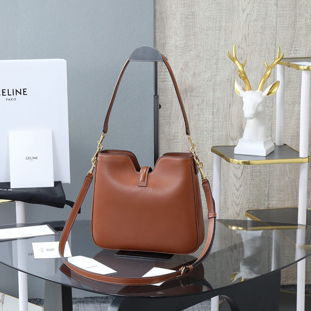 CELINE SMALL CAMILLE 16 SOFT BAG IN SMOOTH CALFSKIN(HIGH-END GRADE)1:1High-quality replica