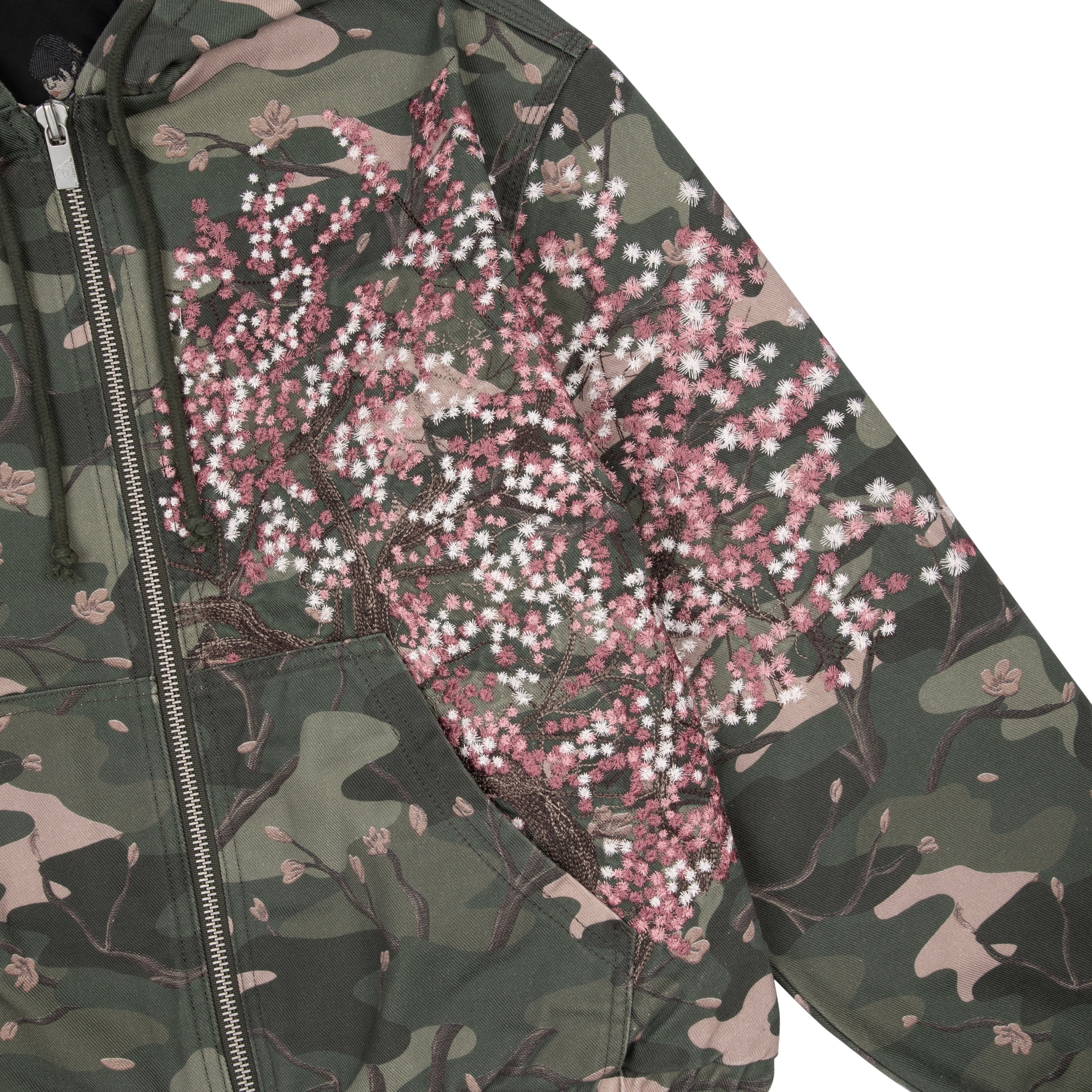 "blossom camo" workwear Jacket