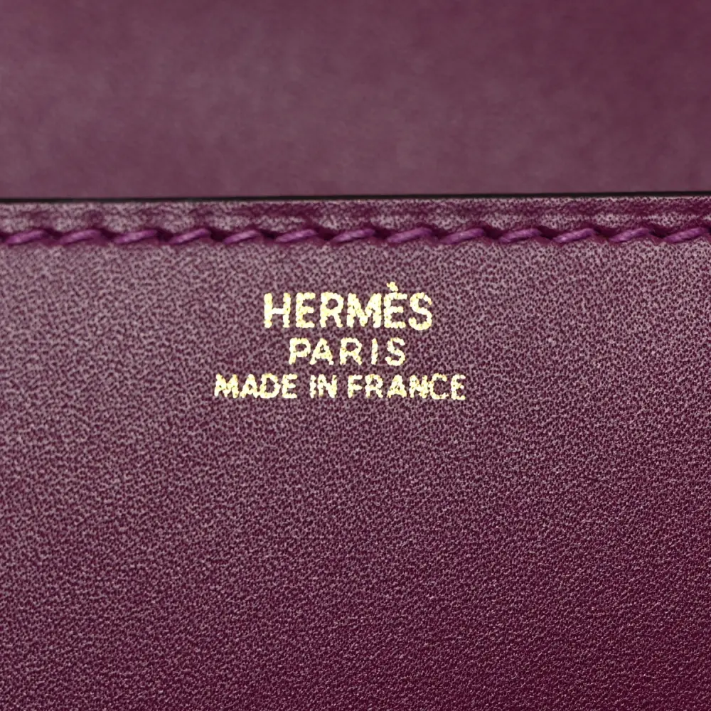 Hermès Anemone Tadelakt Leather Medor 23 Clutch Gold Hardware Rep1:1High-quality replica