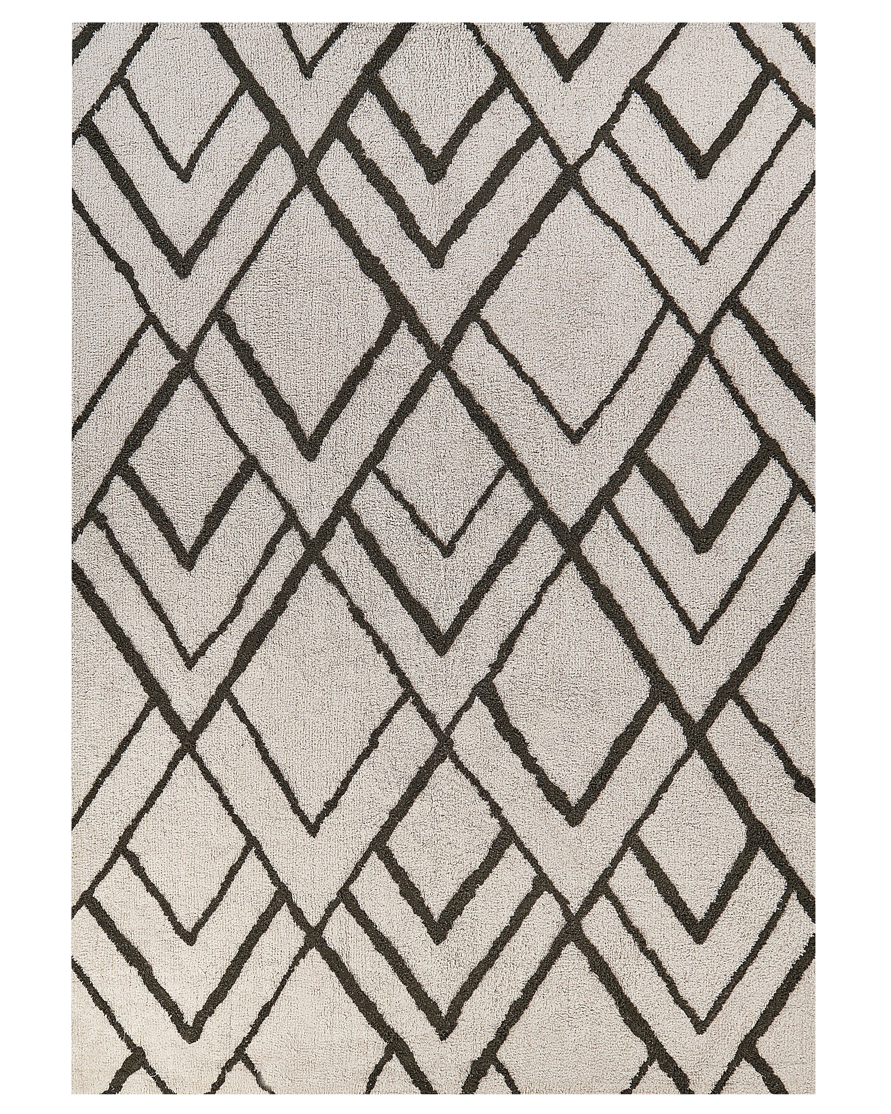 Rug YESILKOY Dark Green 160 x 230 cm Cotton