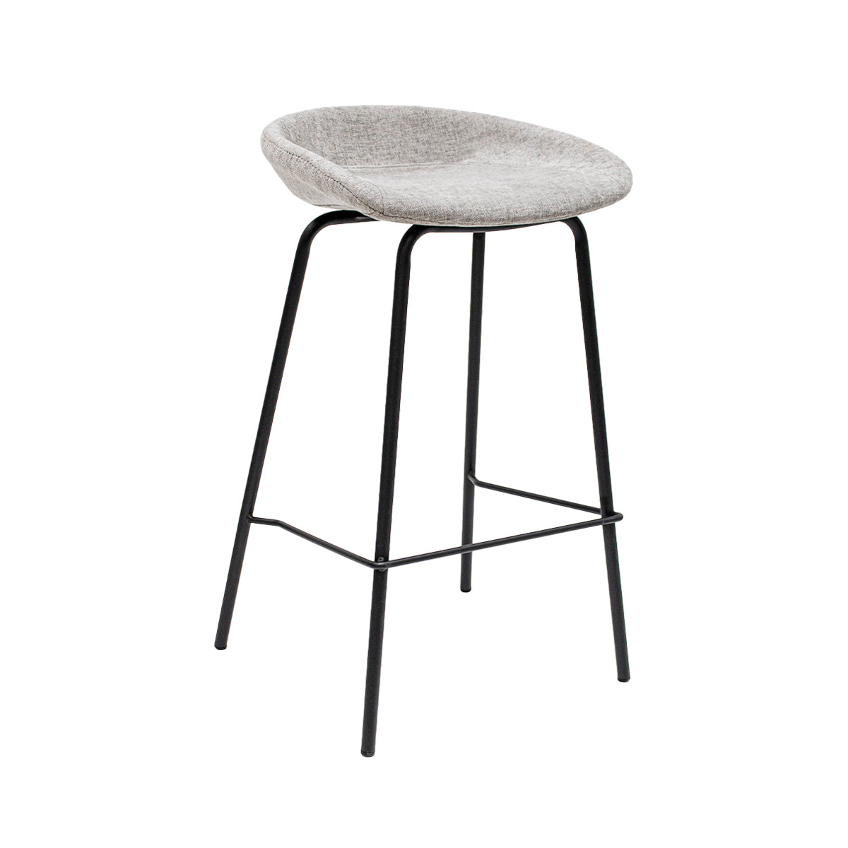 Kick barkruk Riga - 70cm - Grijs