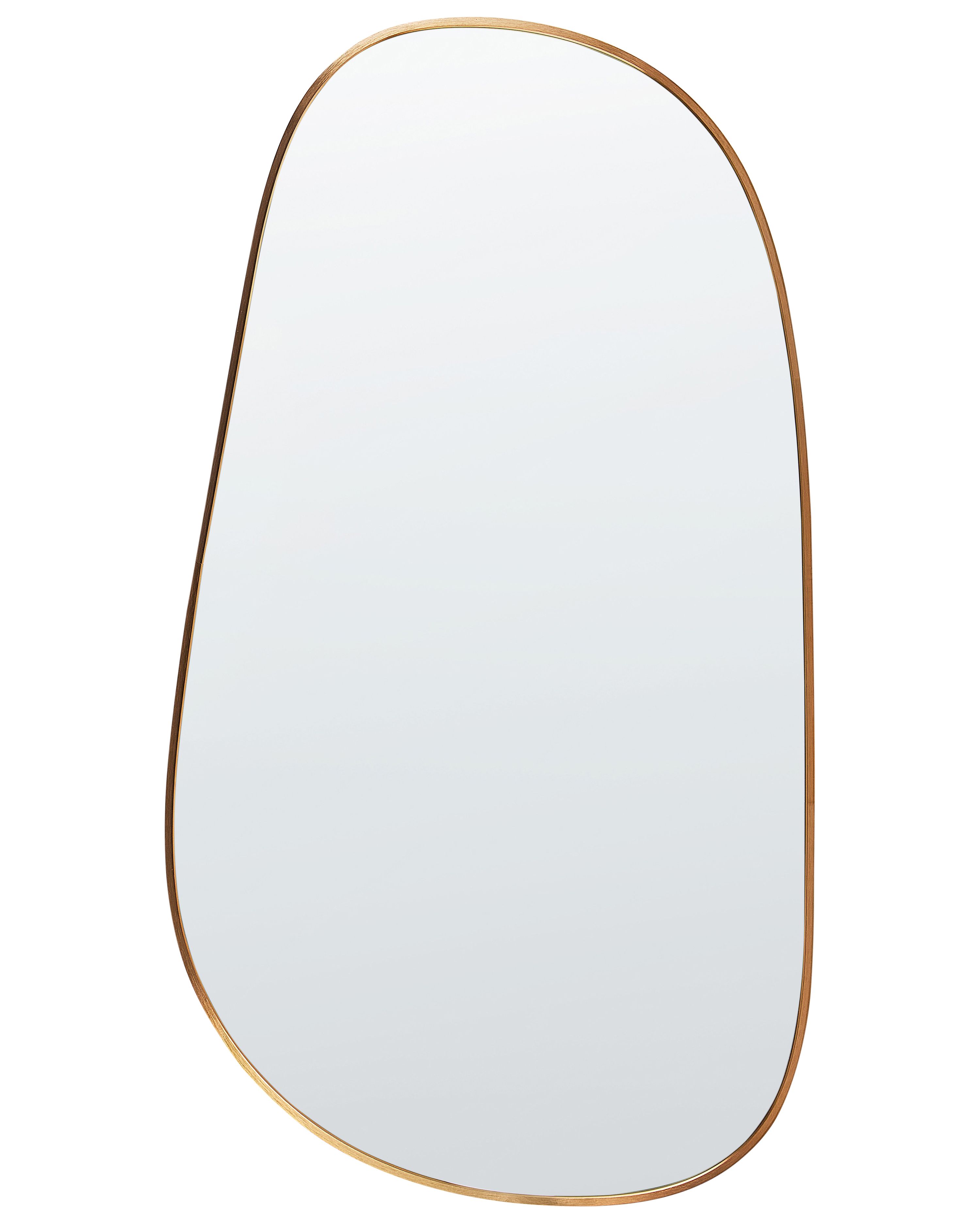 Wall Mirror VERNAIS 60 cm 110 cm Metal Gold