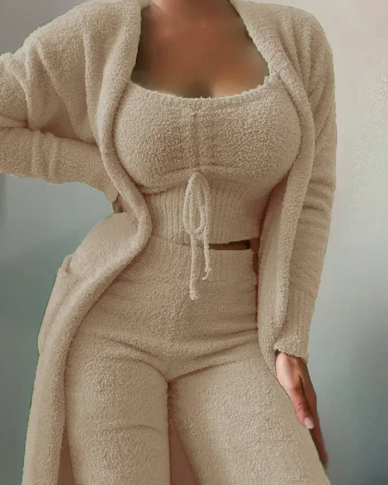 CozyLuxe | Zachte Fleece Pyjama voor Herfst & Winter