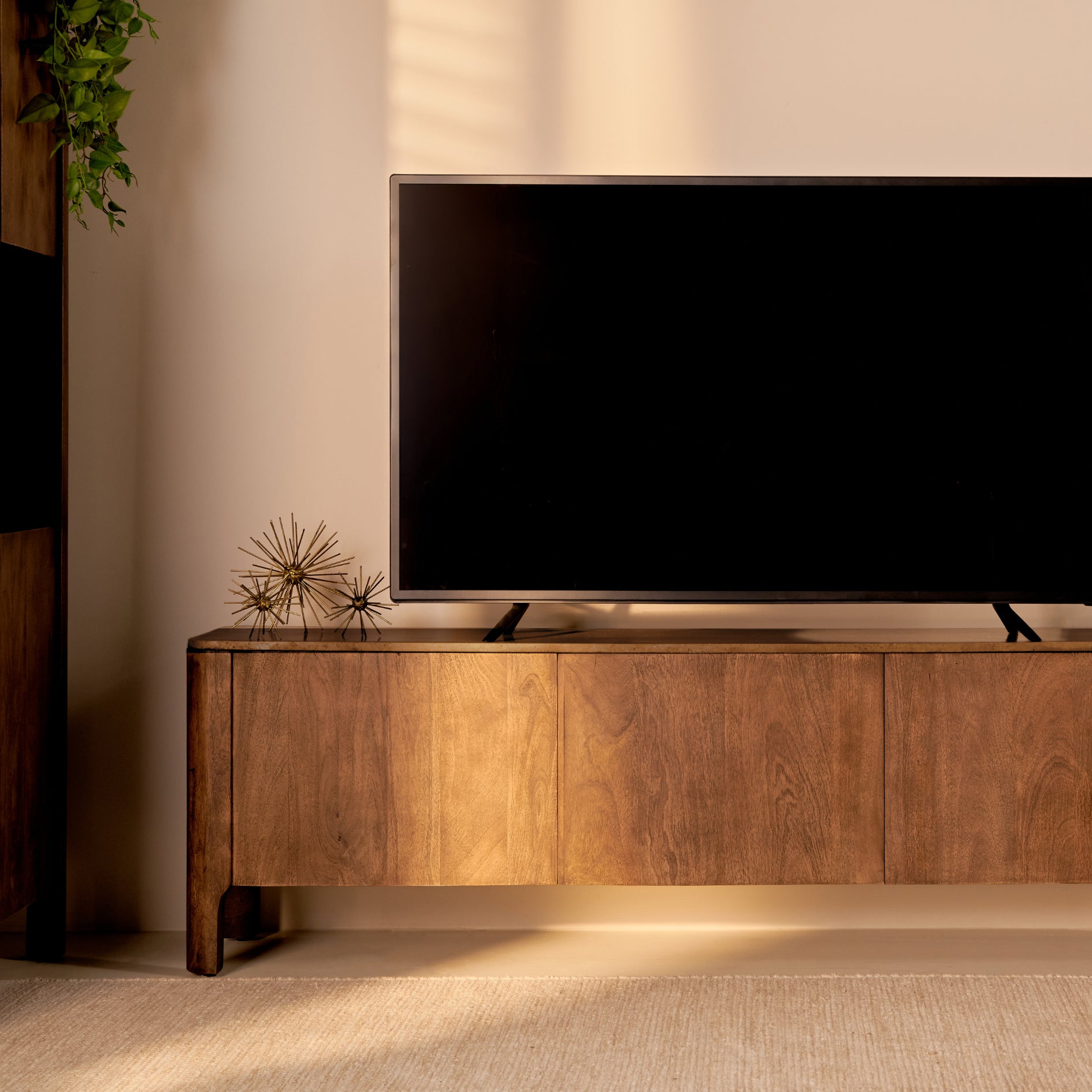 Blokker Brato Tv-meubel B 210 cm - Mangohout