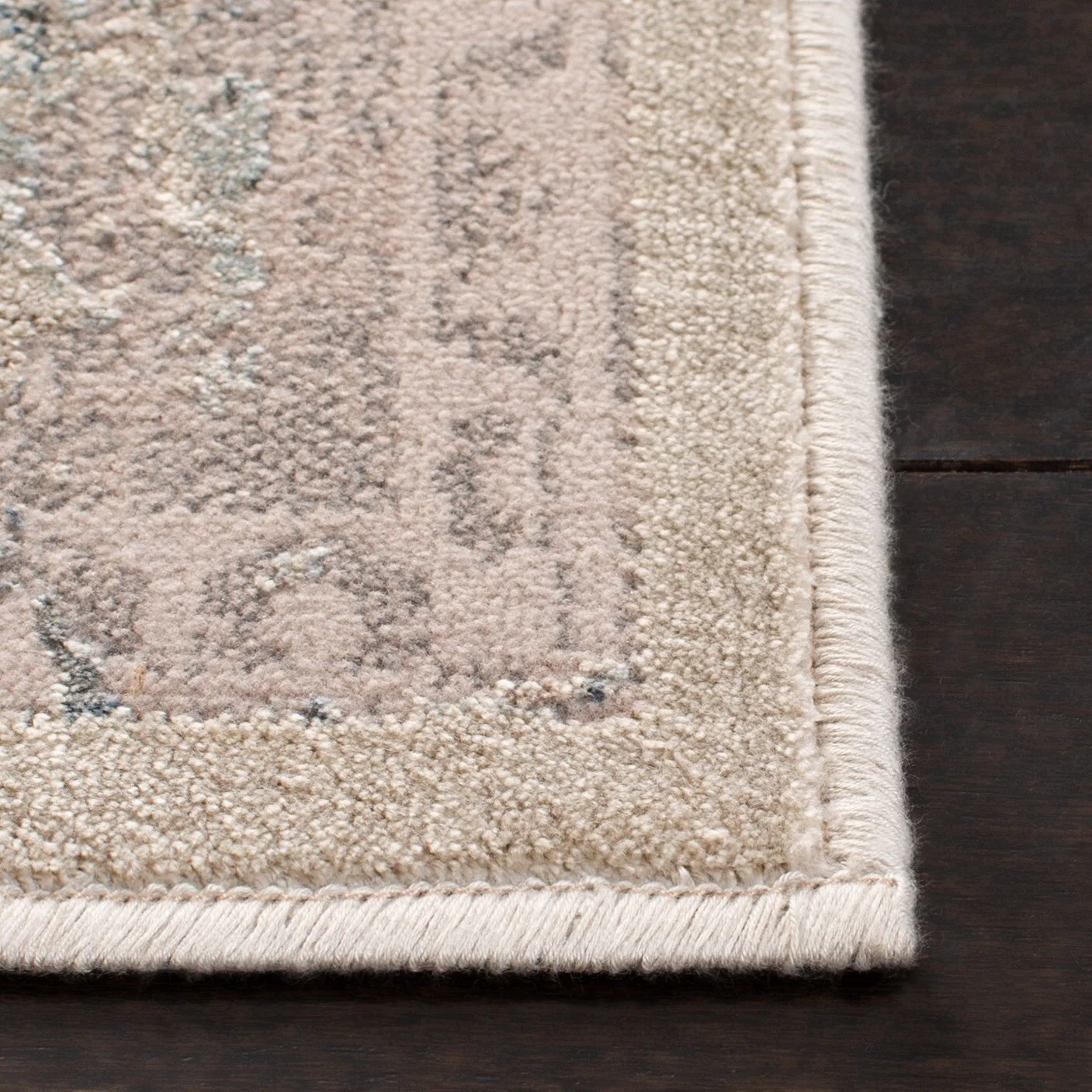 SAFAVIEH Noble Oswald Distressed Abstract Area Rug, Beige/Cream, 5'1