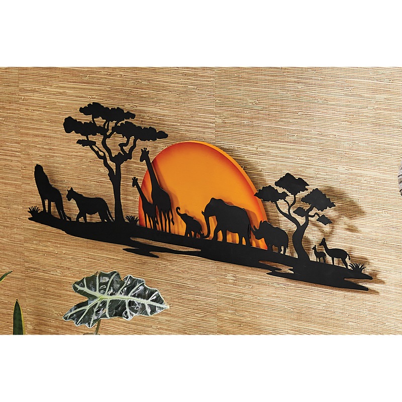 Safari Sunset Wall Art - MIDNIGHT VELVET CATALOG
