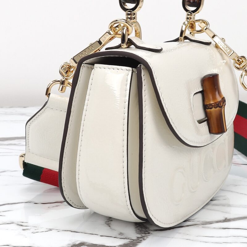 Replica Gucci Bamboo 1947 Patent White1:1High-quality replica