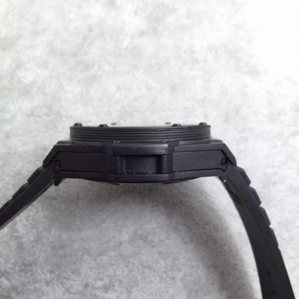 Replica Hublot Big Bang 44mm Vendome Real Tourbillon Ceramic Case Black Gummy - Top club