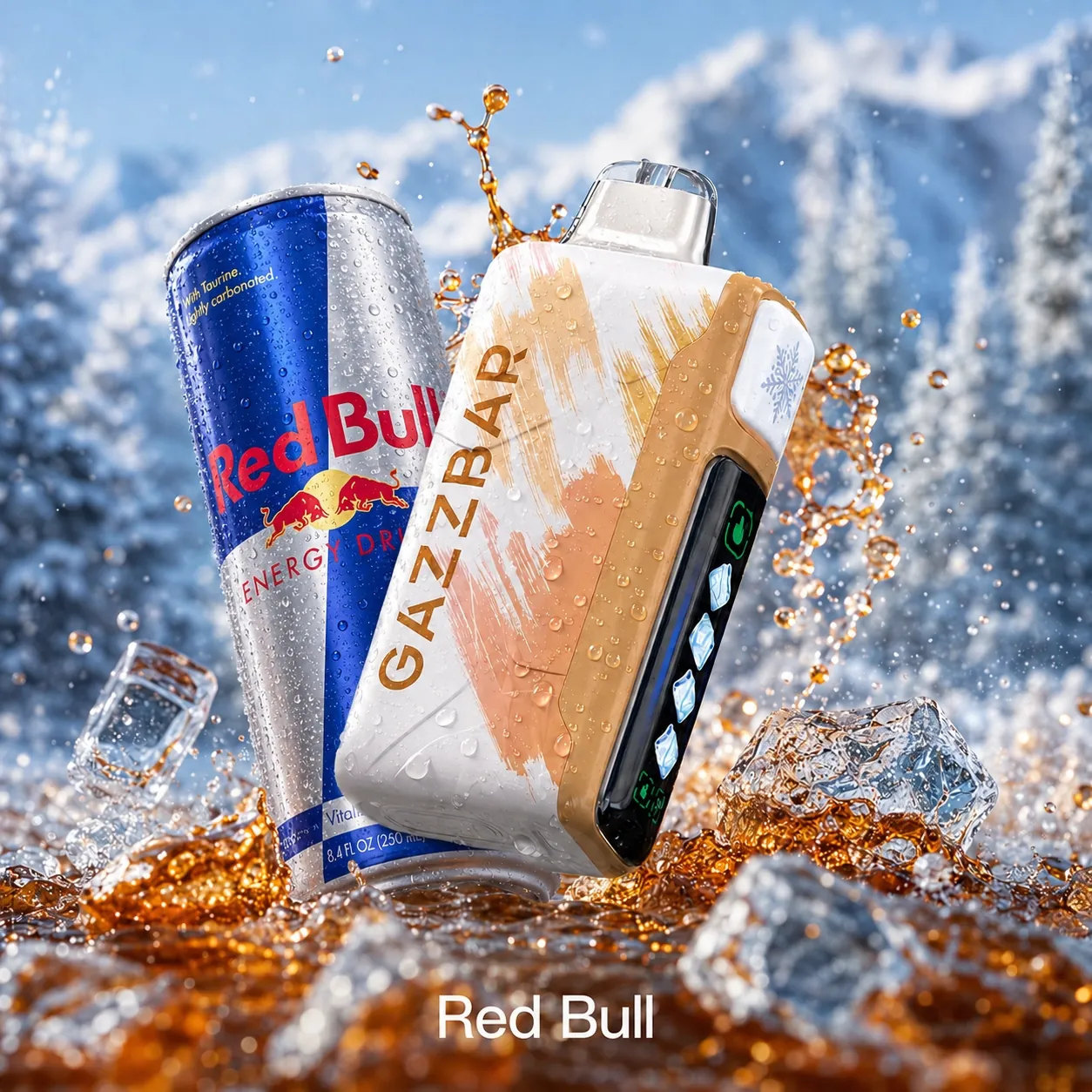 GAZZBAR ICE GOD 50 000 puffów – Red Bull