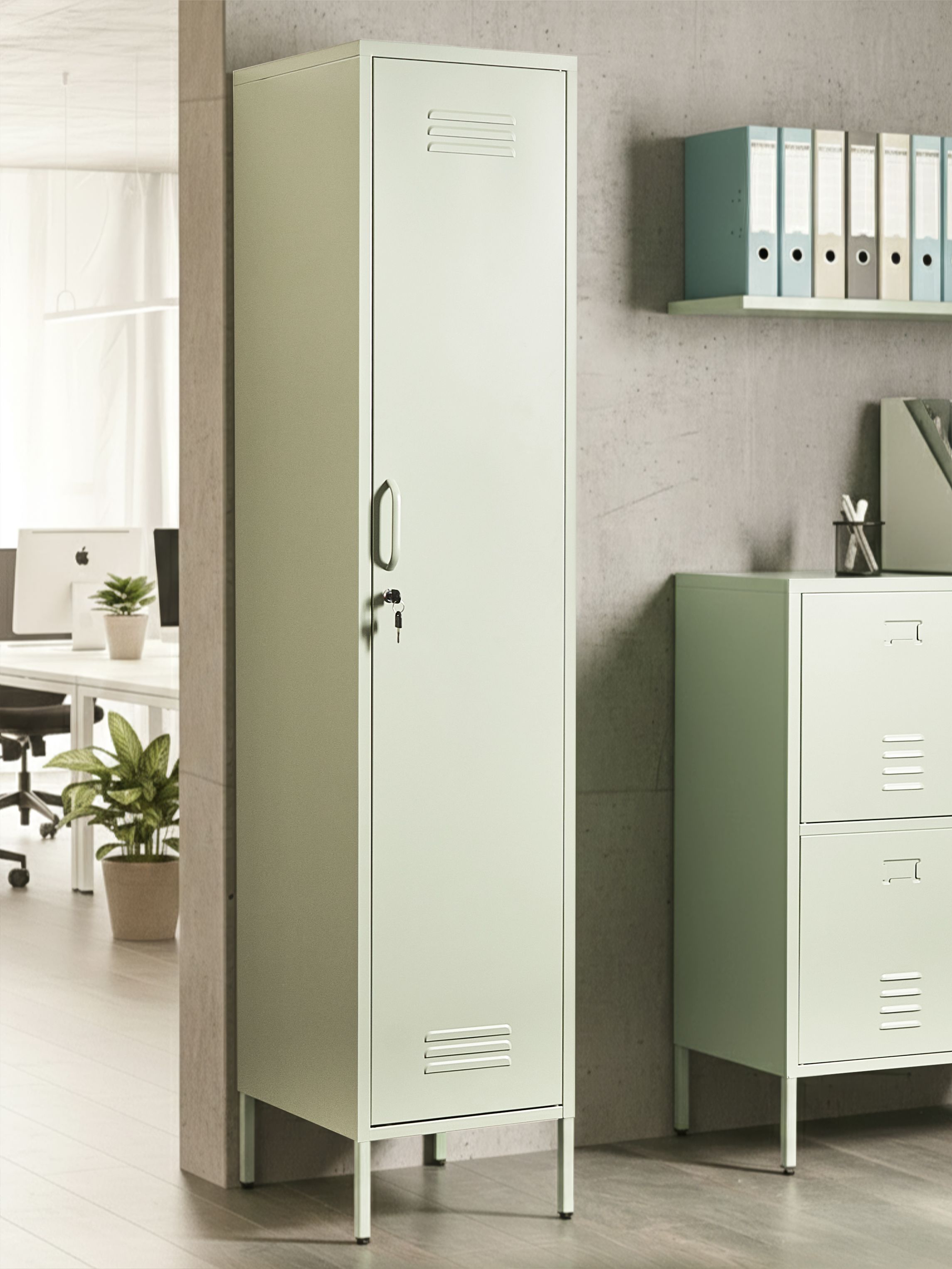 Storage Unit FROME Metal Mint Green