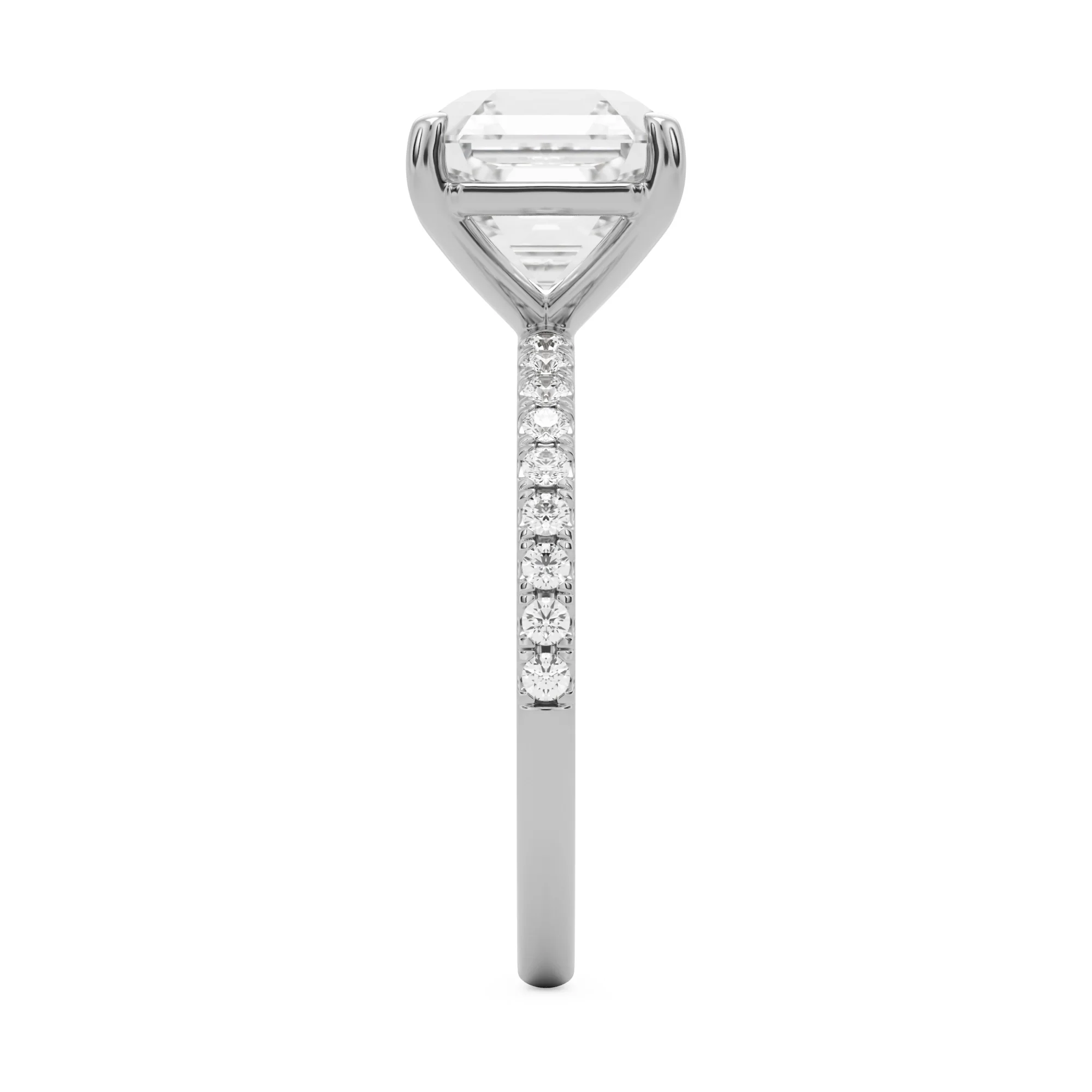 The Asscher Pavé