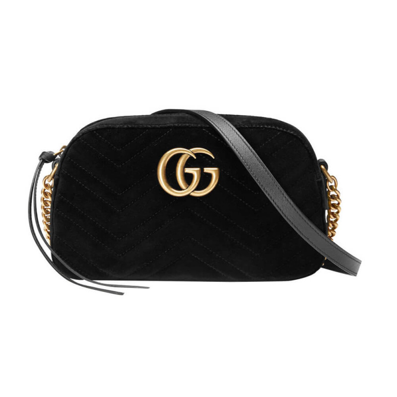 Replica Gucci Gg Marmont Velvet Small Shoulder Bag 4476321:1High-quality replica
