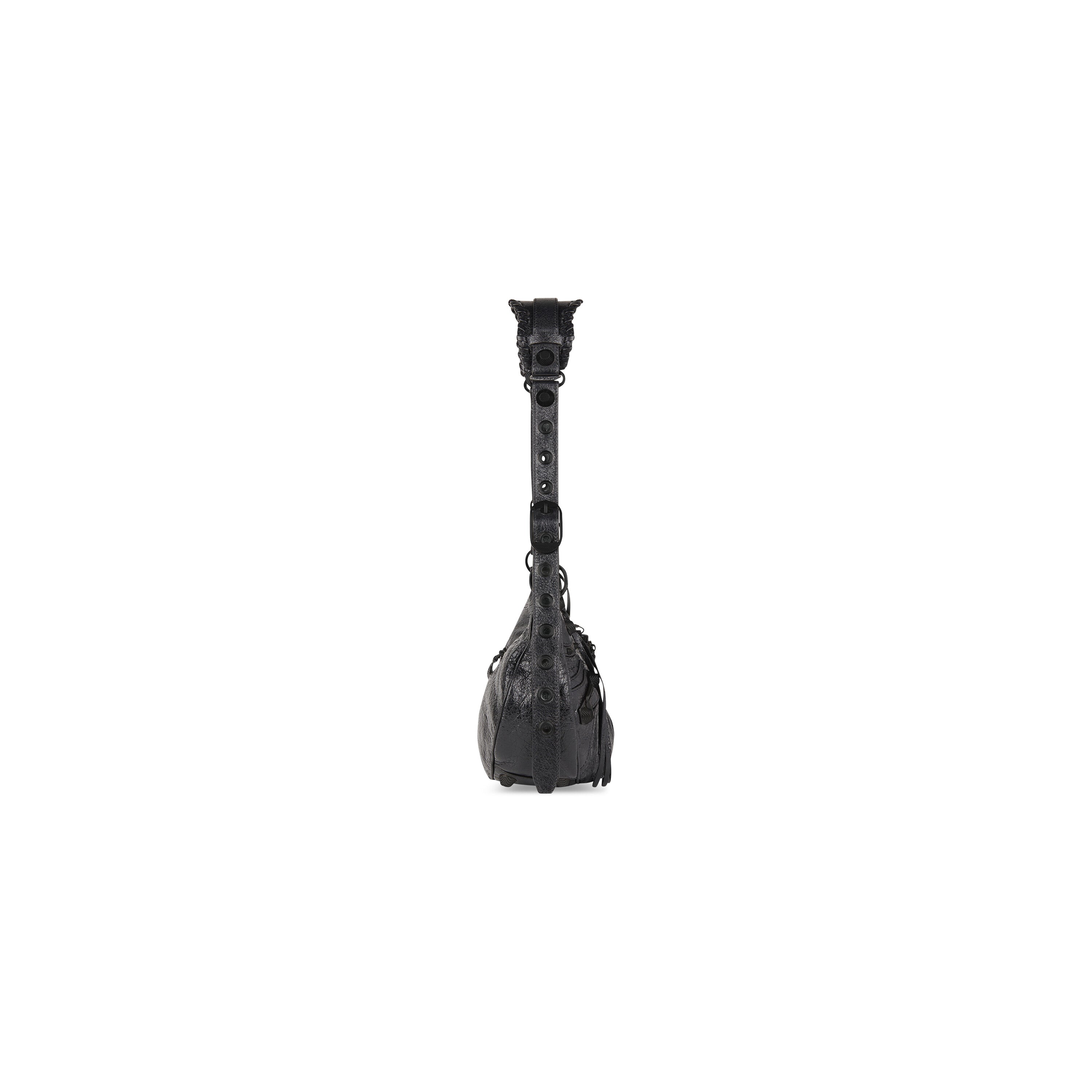 WOMEN'S LE CAGOLE SMALL SHOULDER BAG IN BLACK - Replicaclubs