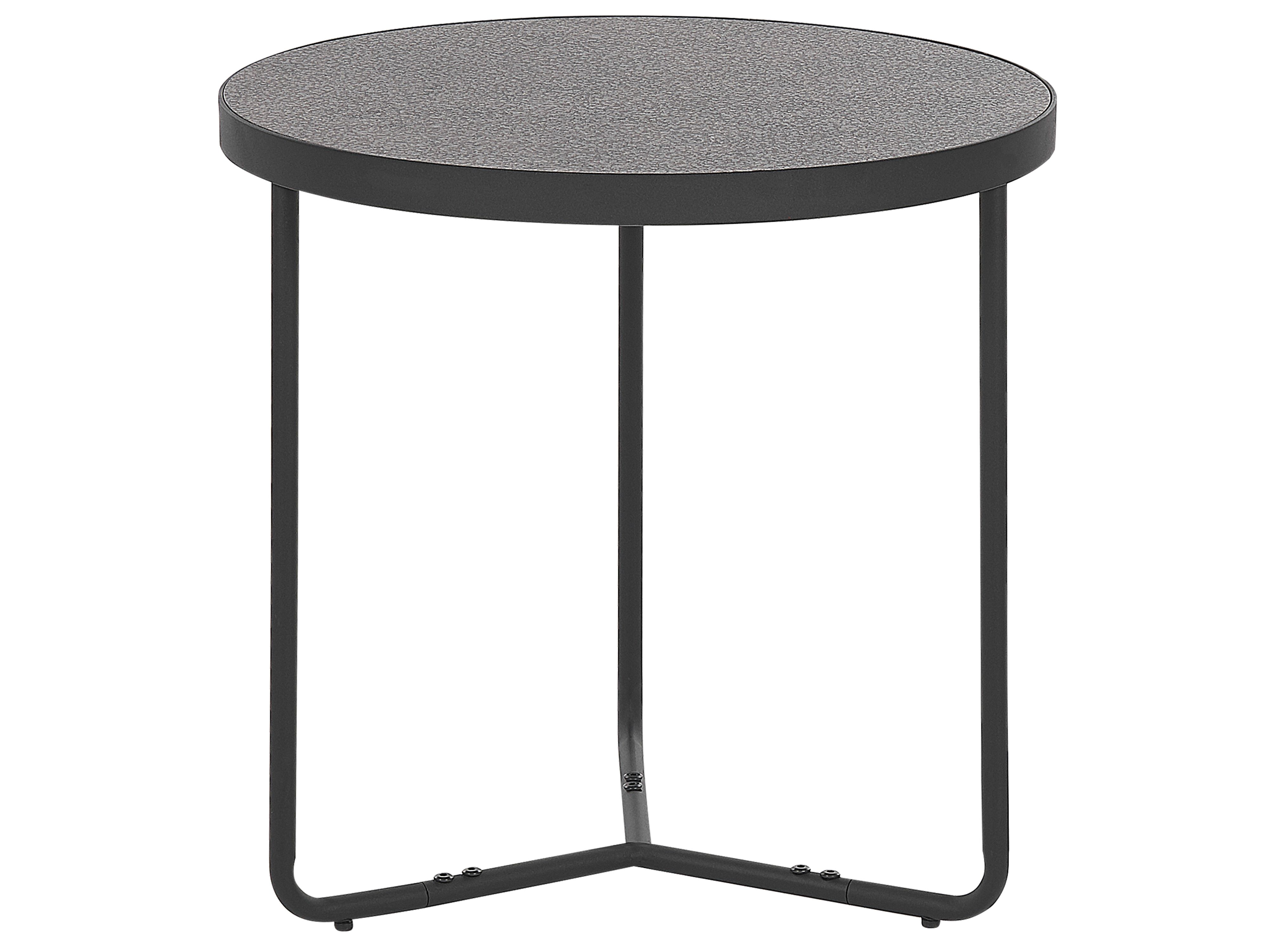 Side Table MELODY Grey Concrete Effect
