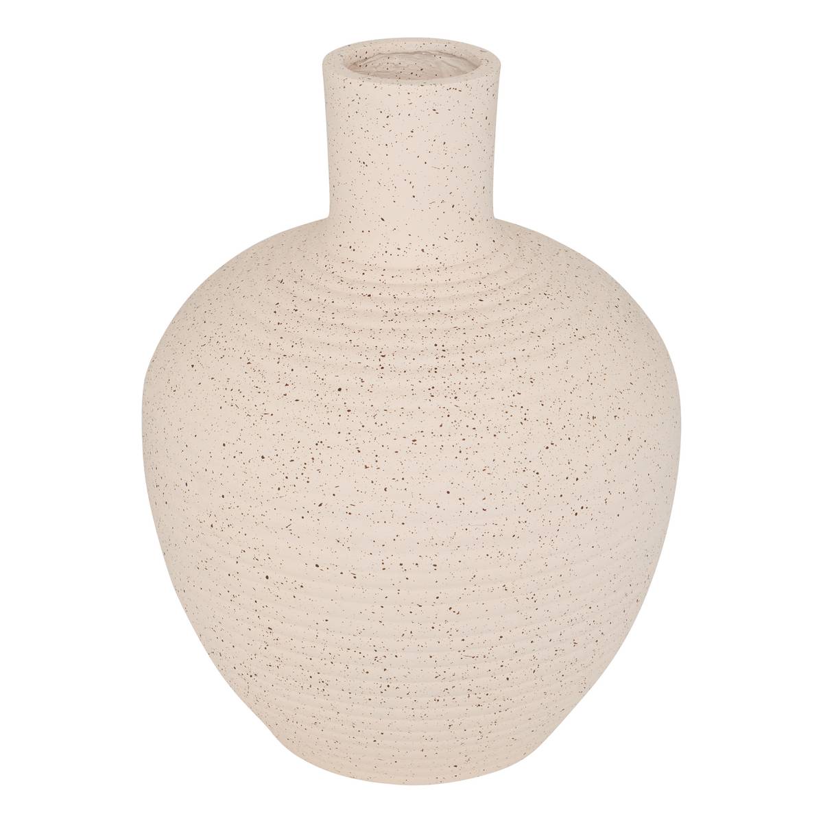 Vase "Ted" White, H.33 cm