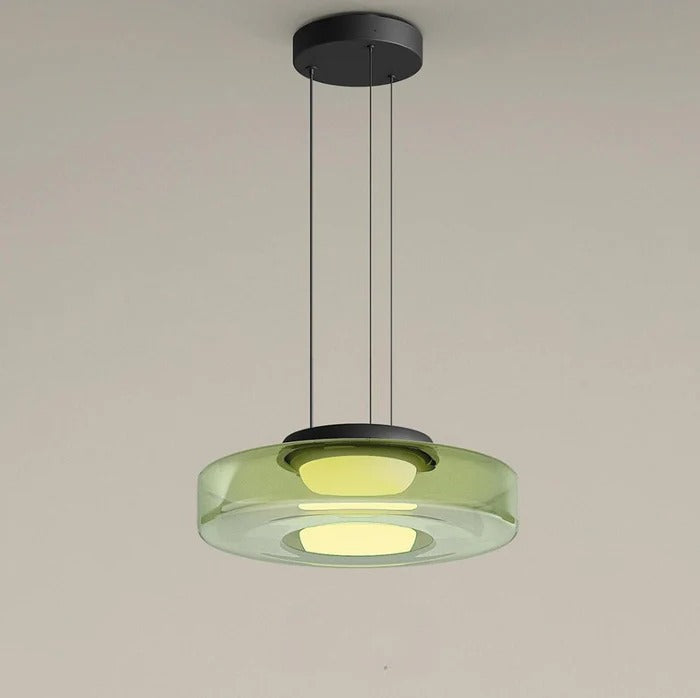 CraftNova – Bauhaus Glaspendellamp met Verstelbare Ophanging