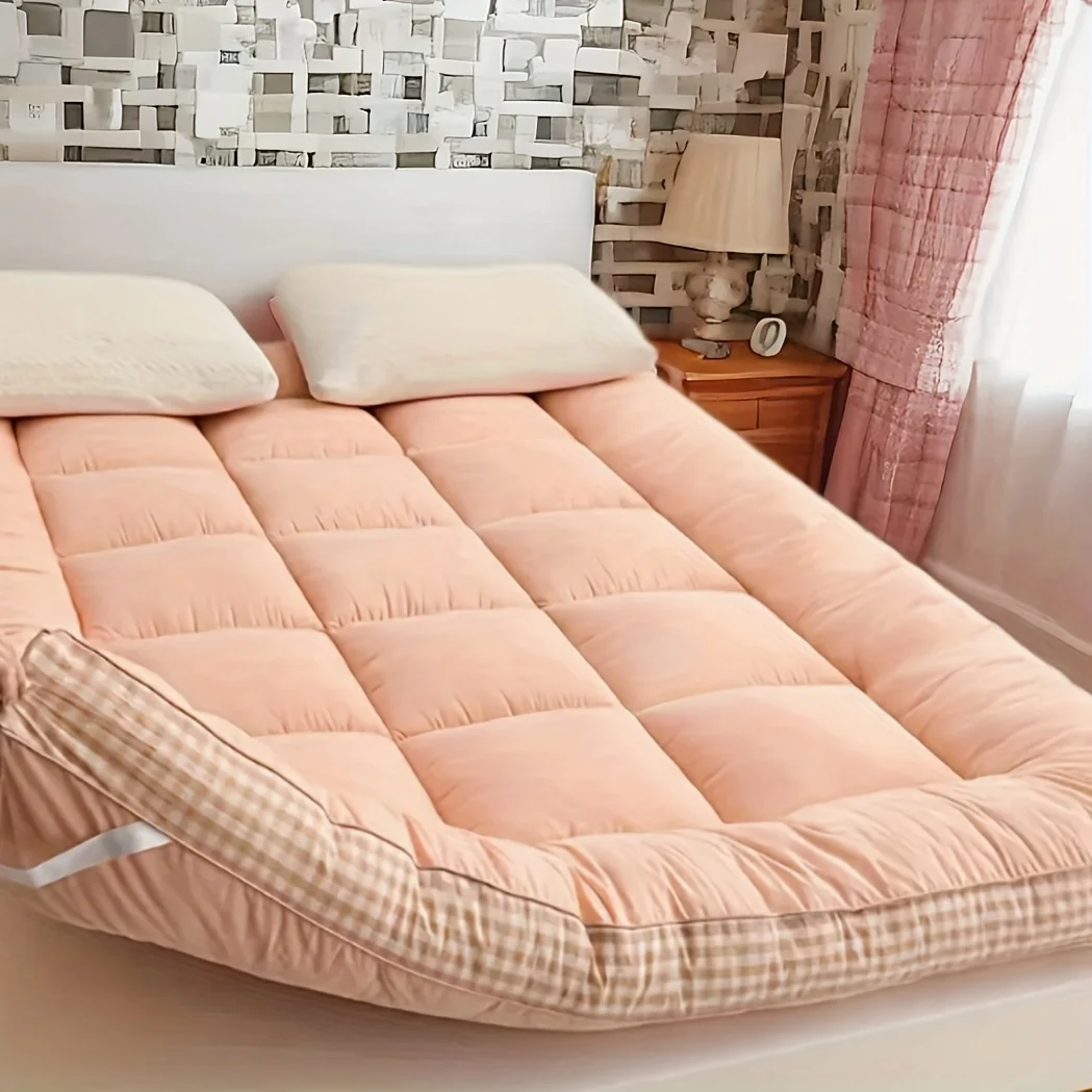 Roll Up Mattress 1200GSM - Thick Foldable Tatami Mat, Soft & Breathable Floor Sleeping Pad for Guest, Camping, Bed, Sofa - Twin/Full/Queen/King Size, Easy Storage, Gift for Mother's Day