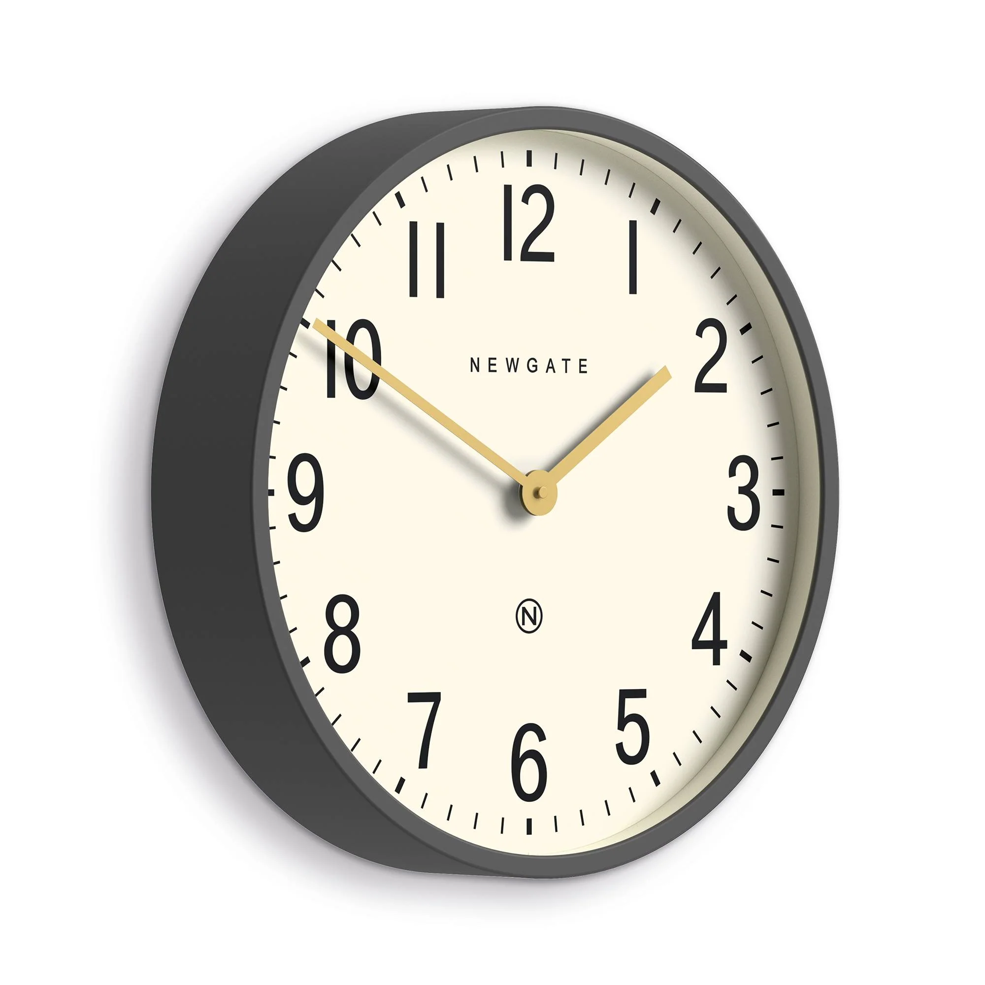 Newgate Mr Edwards wall clock in grey