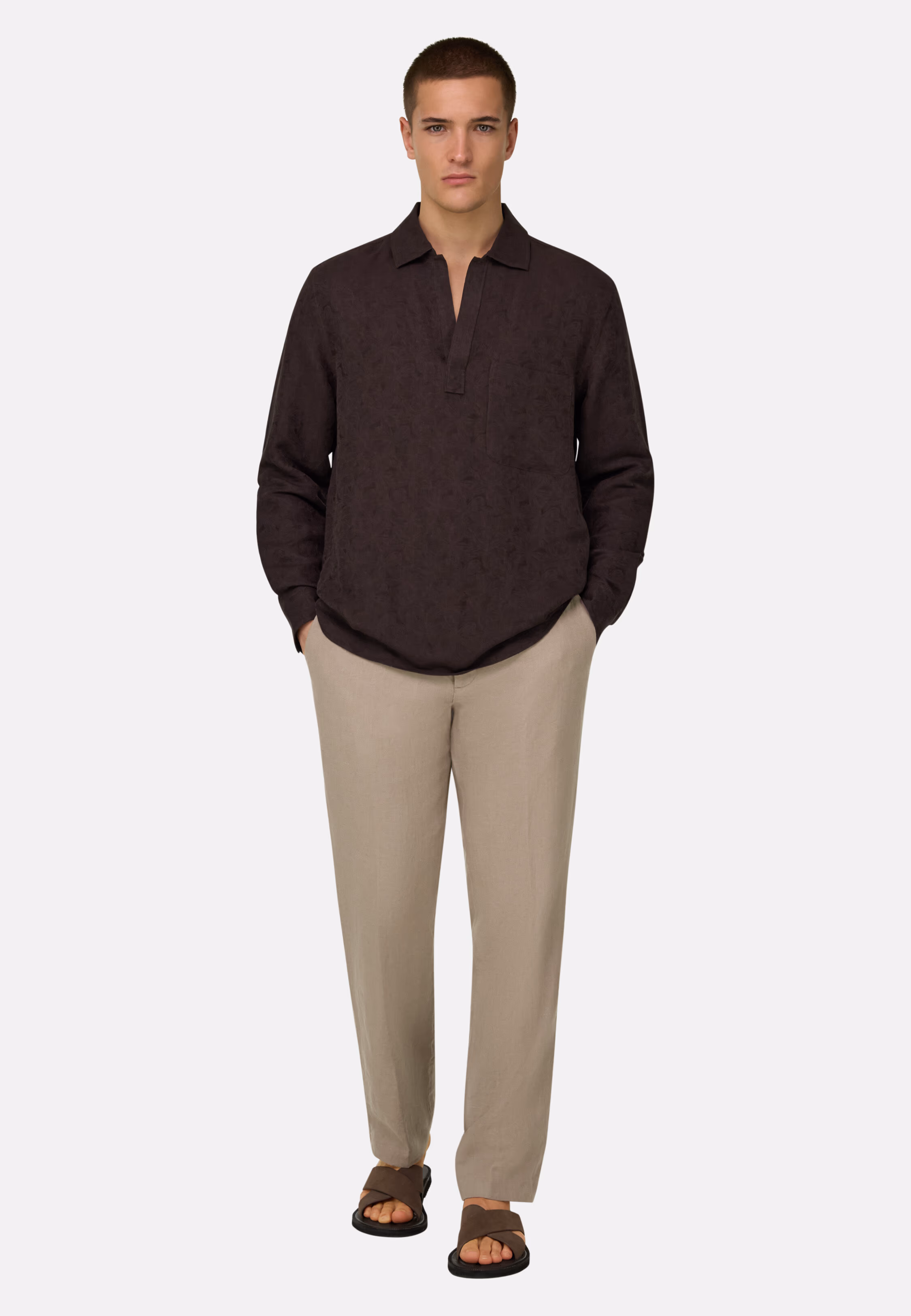BOGGI Linen Trousers