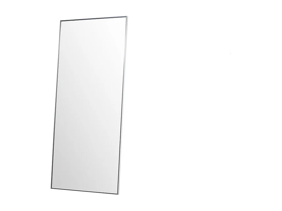 Orlando miroir sol et mur 85x190 cm argenté.