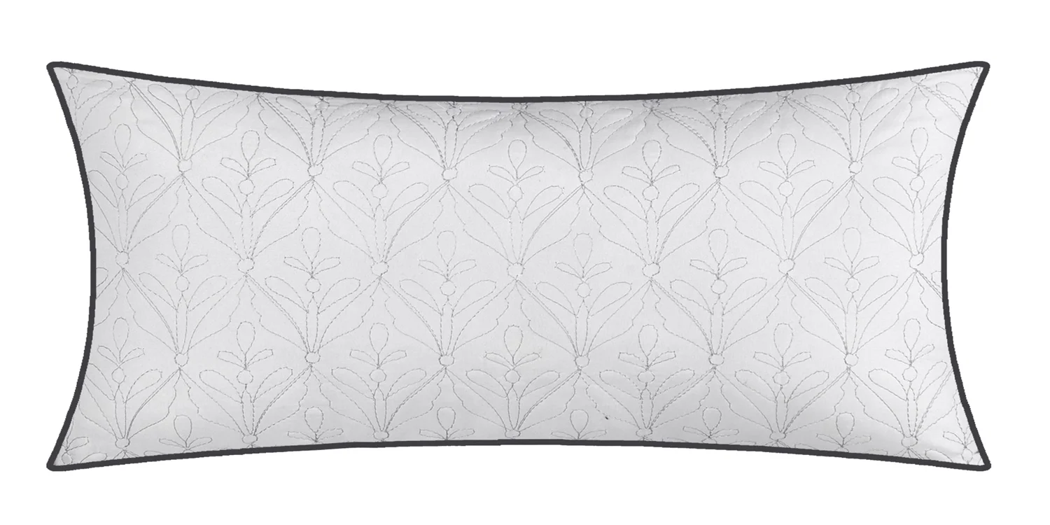 Lanco Smoke Grey Comforter Set California King Size, 9 Piece Jacquard Floral Bedding Set, All Season, Ultra-Soft, Matching Pillows & Shams, Bed Skirt - Image 57