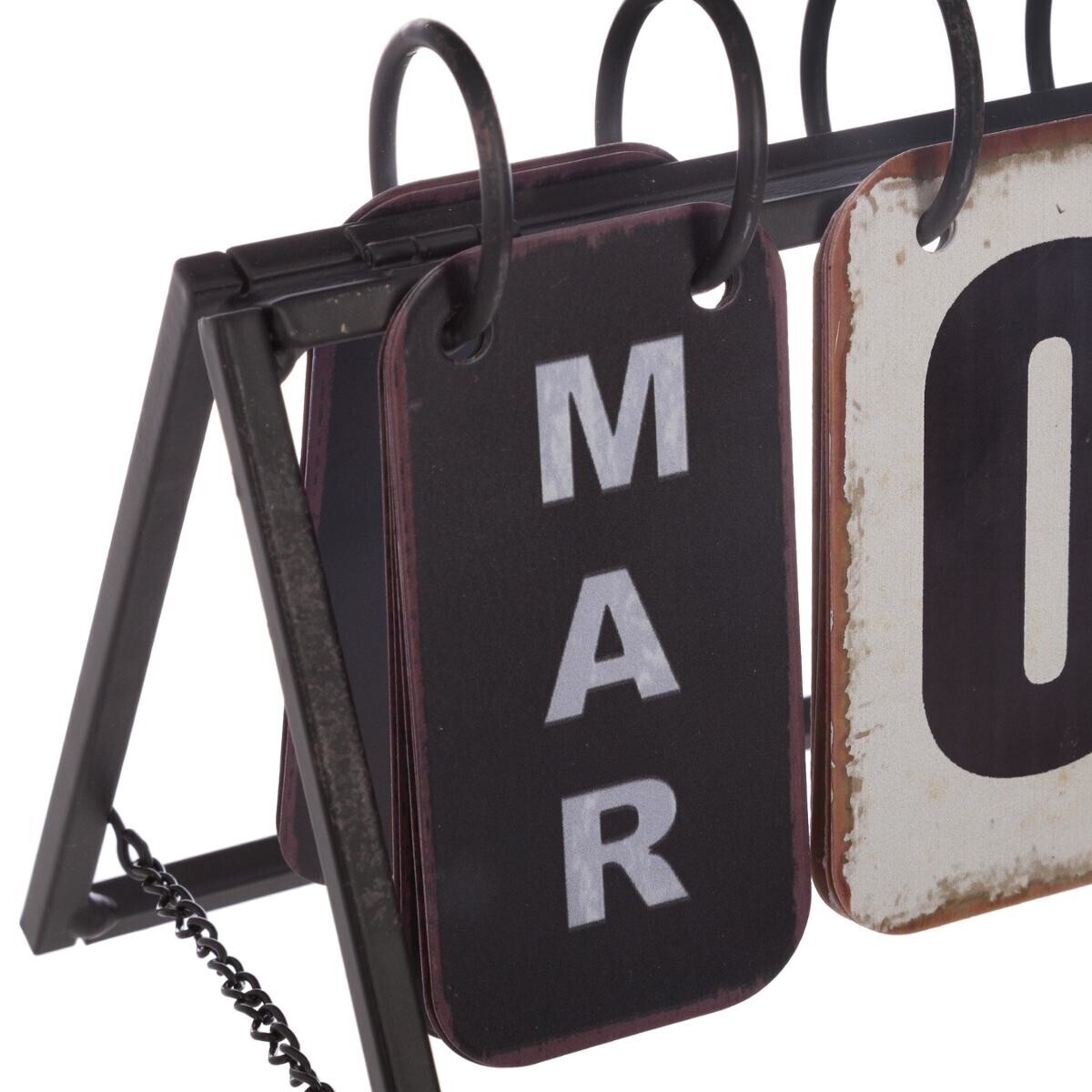 Calendar "Vintage" Black and white, 27x15 cm