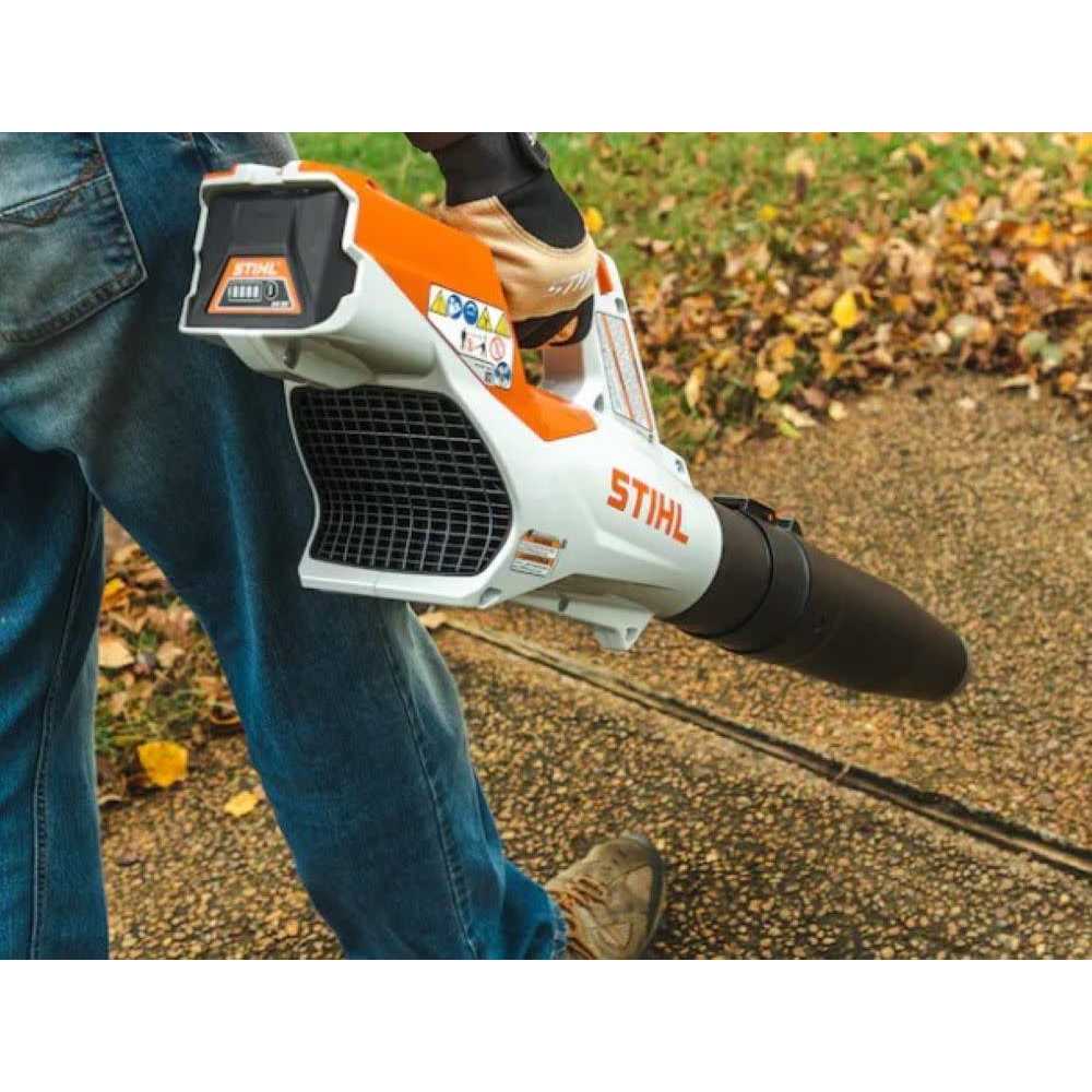 Stihl Battery Handheld Blower Kit - BGA 60 - Image 4 Stihl Battery Handheld Blower Kit - BGA 60 - Image 4