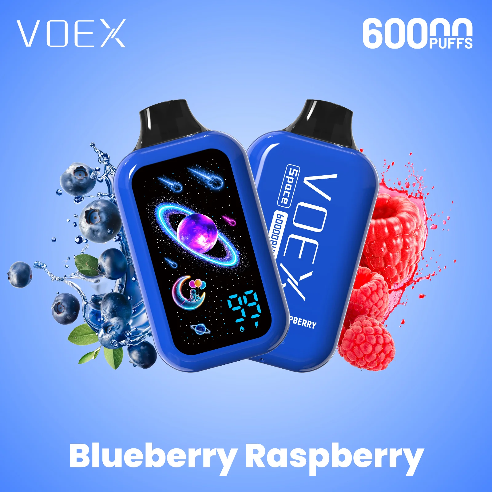 VOEX Wise/Space 60K jednorazowy e-papieros (wszystkie smaki)