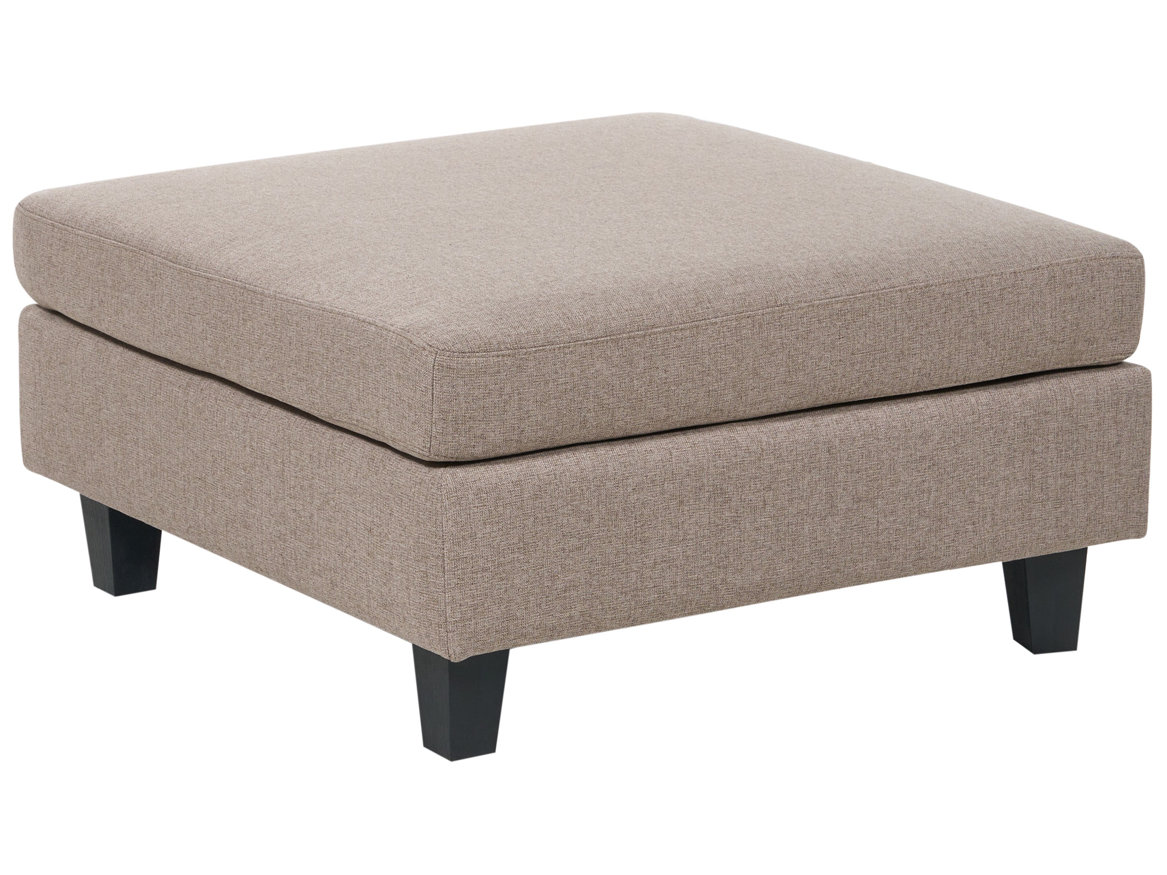 Ottoman UNSTAD Fabric Brown