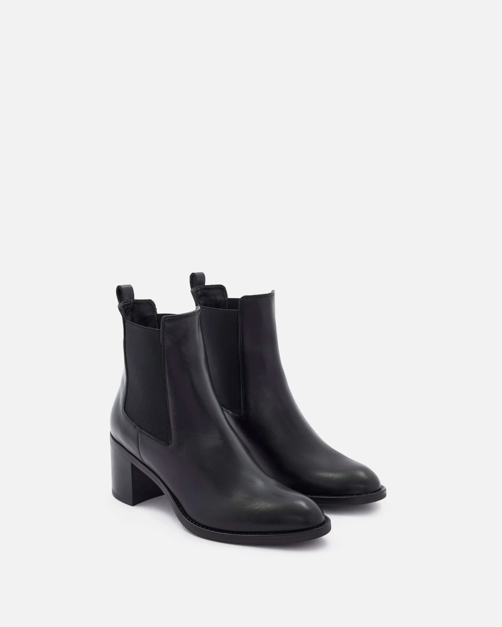 BOTTINES LAURANA - En cuir noir