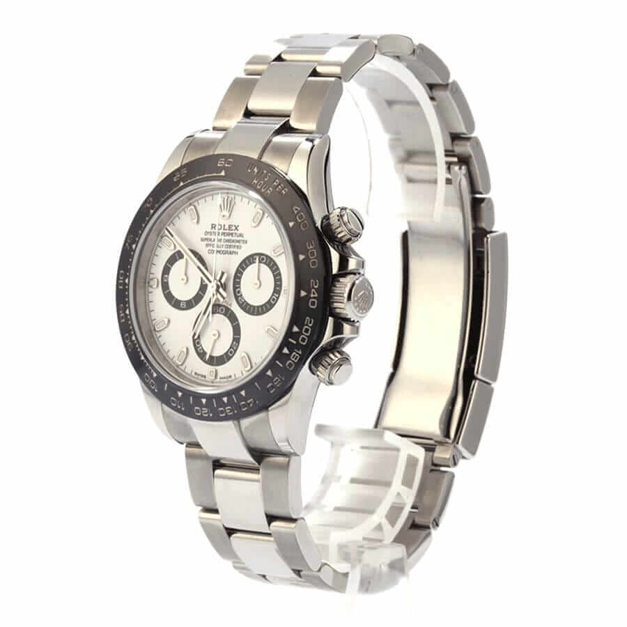 Rolex Daytona Ceramic Bezel White Dial 116500ln-0001 Oyster Replica - Elite Watch Atelier