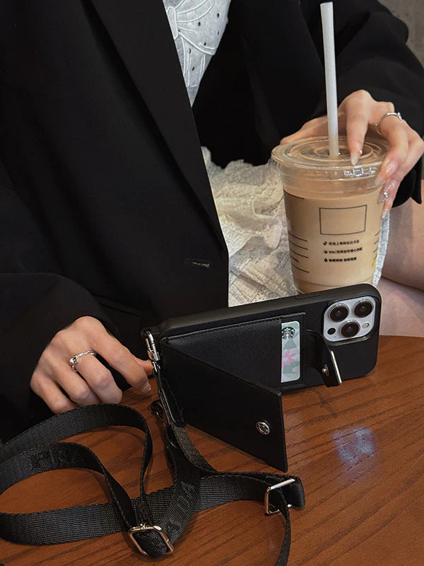 Pra Crossbody Leather iPhone Case - Wholesale & Influencer