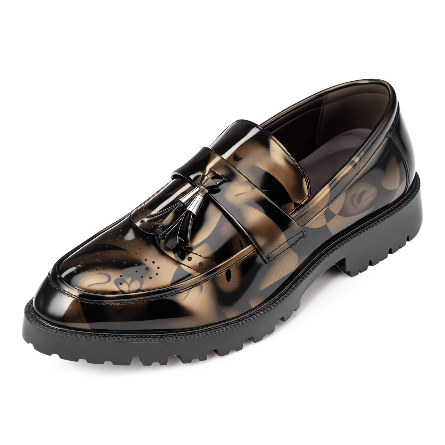 Trendy Classic Slip-On Loafers with Tassels