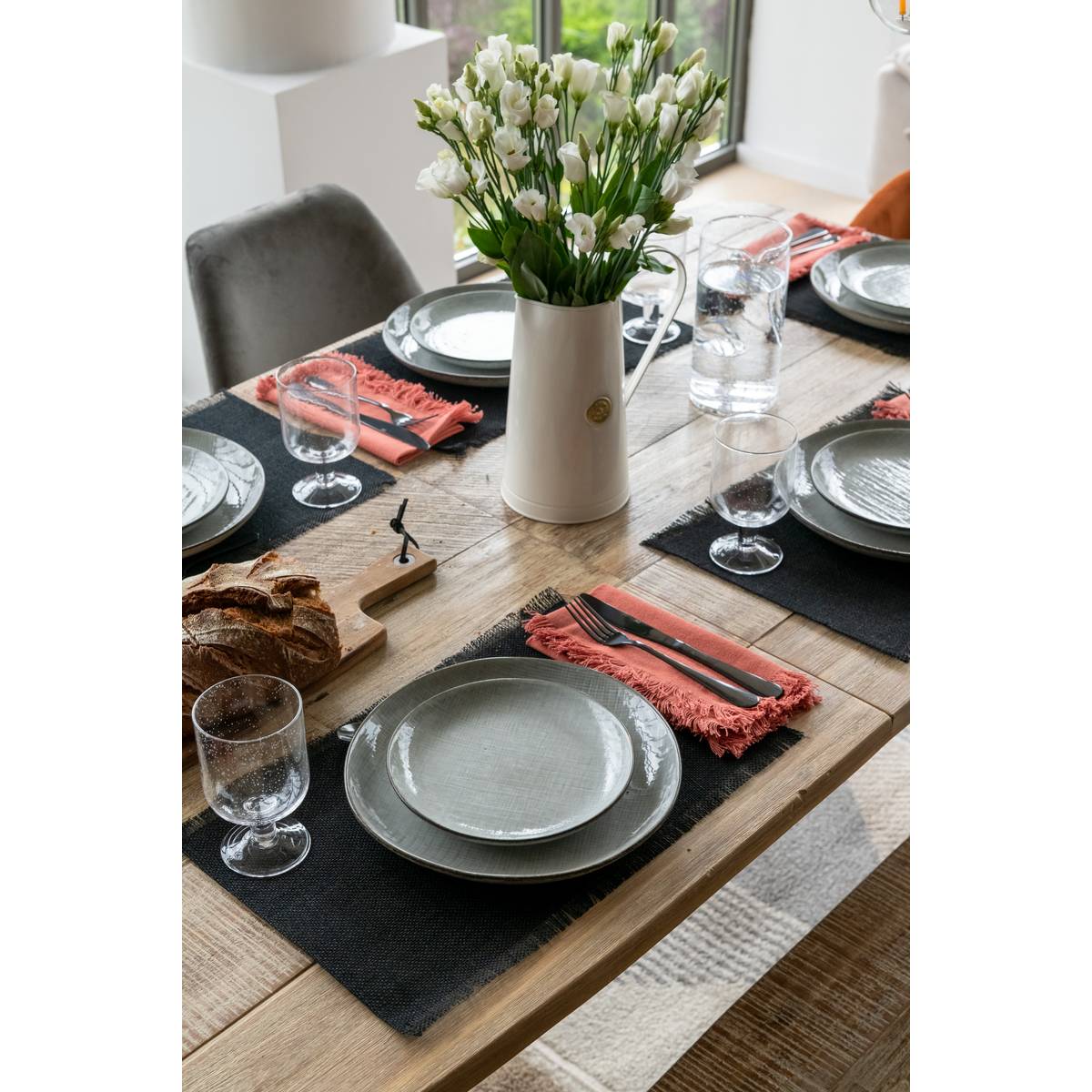 Set of 6 wine glasses"Naia"' 350 ml, Transparent