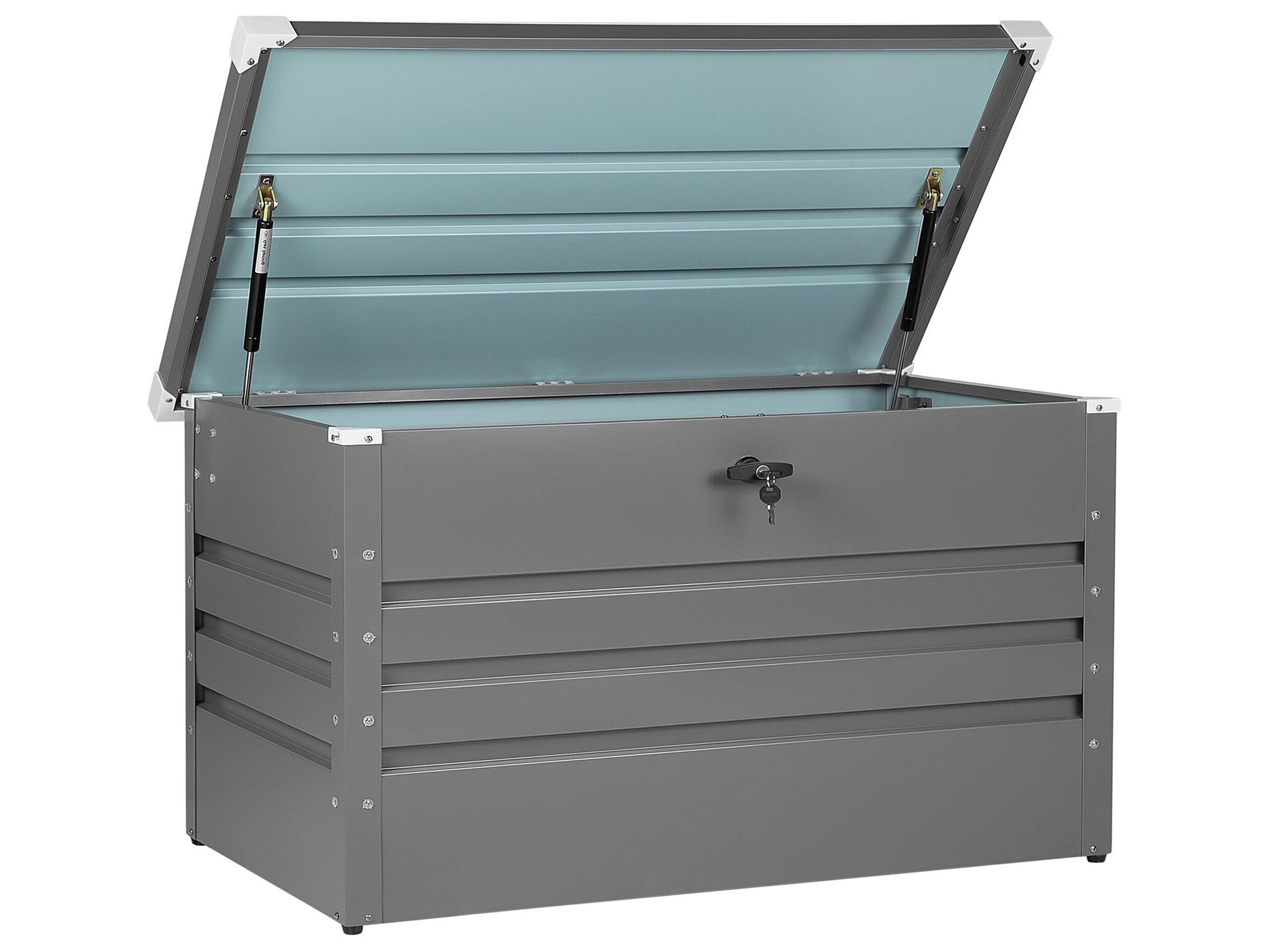 Storage Box CEBROSA 132 cm 62 cm Grey