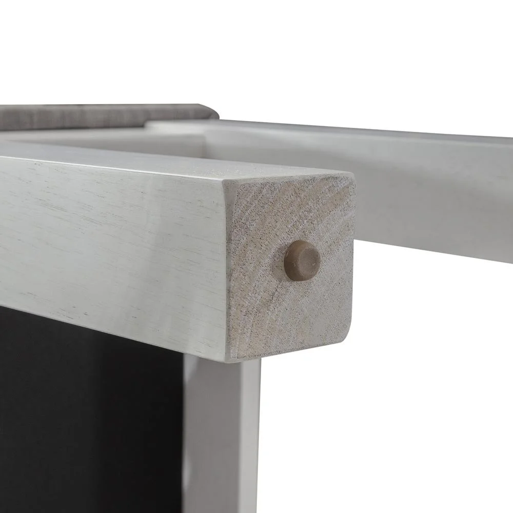 Brook Bay Uph Dining Bench in White
