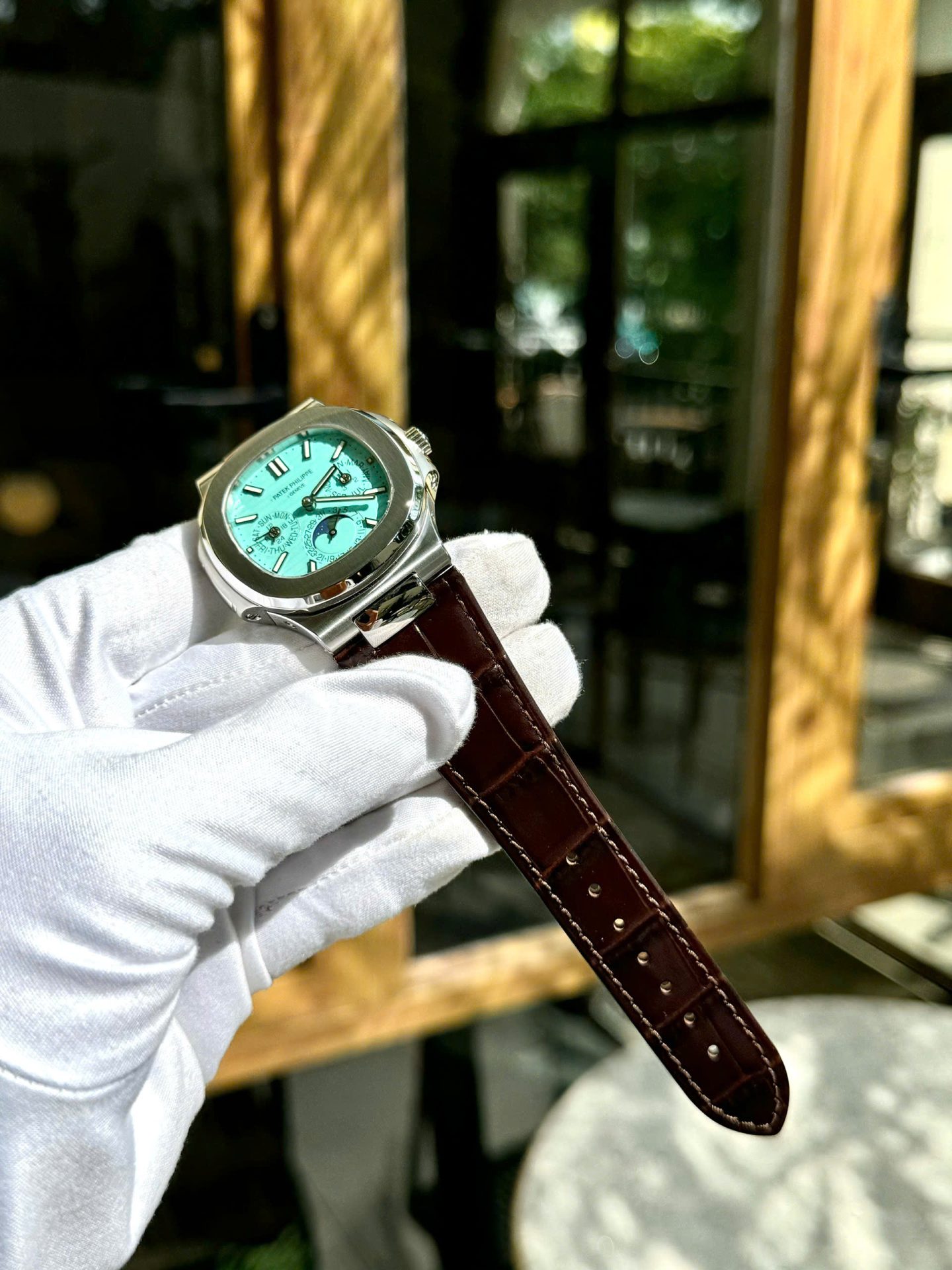 Patek Philippe High End Watch Replicas Nautilus 5740G Tiffany   Automatic Swiss Movement 40mm - Top club