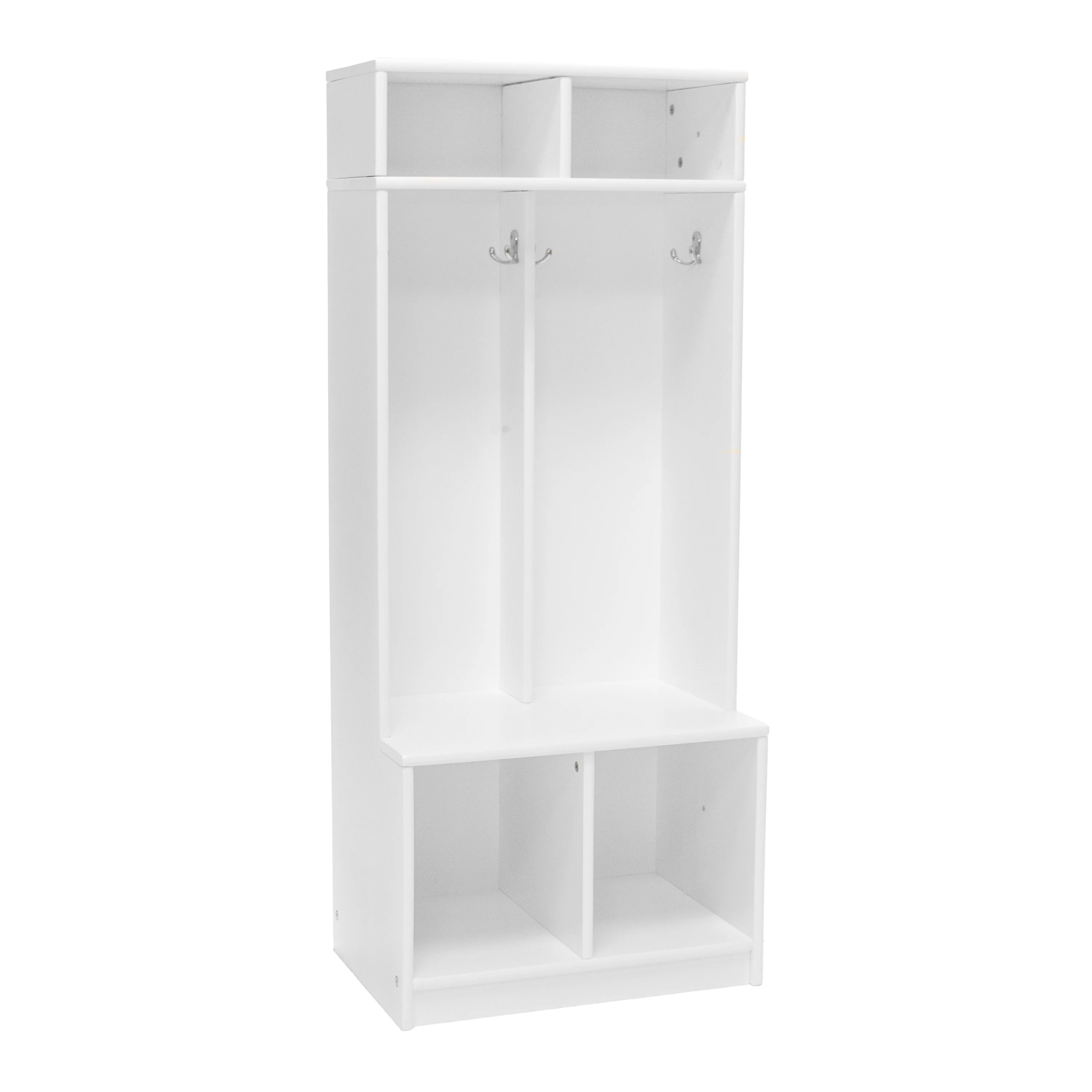 Little Partners Locker Cabinet Cubby Organizer, Learn 'N Store Wooden Classroom Cubbies Compartment Lockers for Storage of Toddlers and Kids Coats, Equipment, Backpacks - Espresso - Image 13
