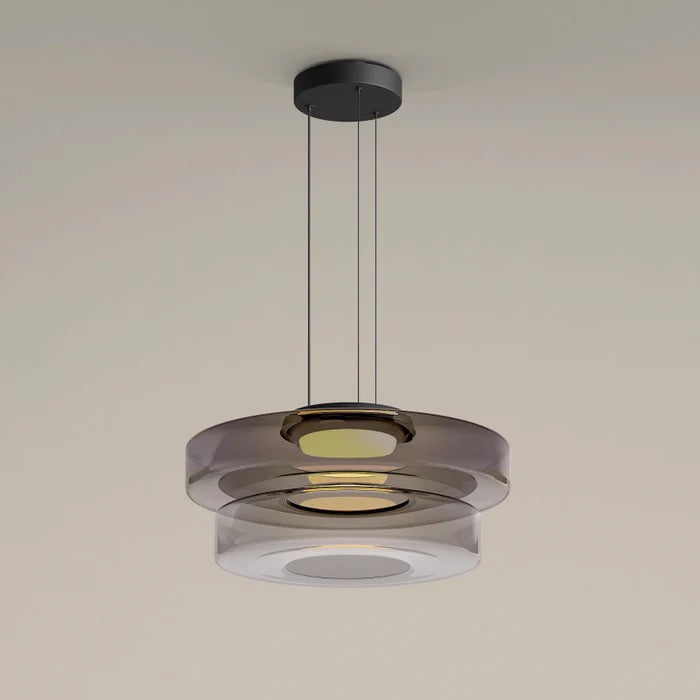 CraftNova – Bauhaus Glaspendellamp met Verstelbare Ophanging