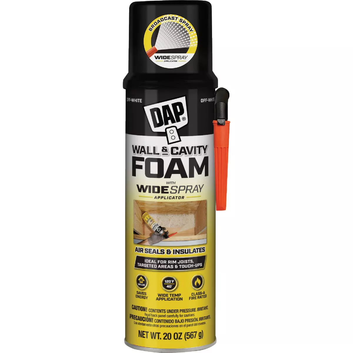 DAP Wall & Cavity 20 Oz. Foam Sealant with Widespray Applicator