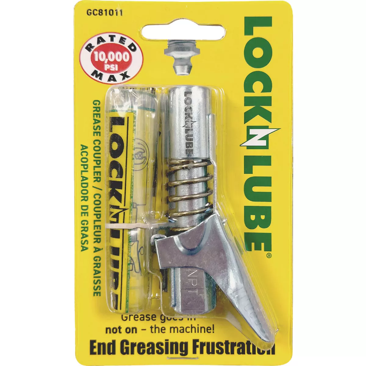 LockNLube Grease Coupler