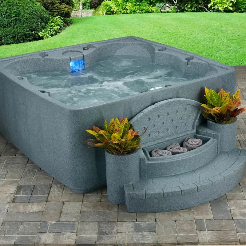 AquaRest Spas 6-Person 29-Jet Plug-And-Play Hot Tub With Ozonator - AR-600P - Image 2 AquaRest Spas 6-Person 29-Jet Plug-And-Play Hot Tub With Ozonator - AR-600P - Image 2