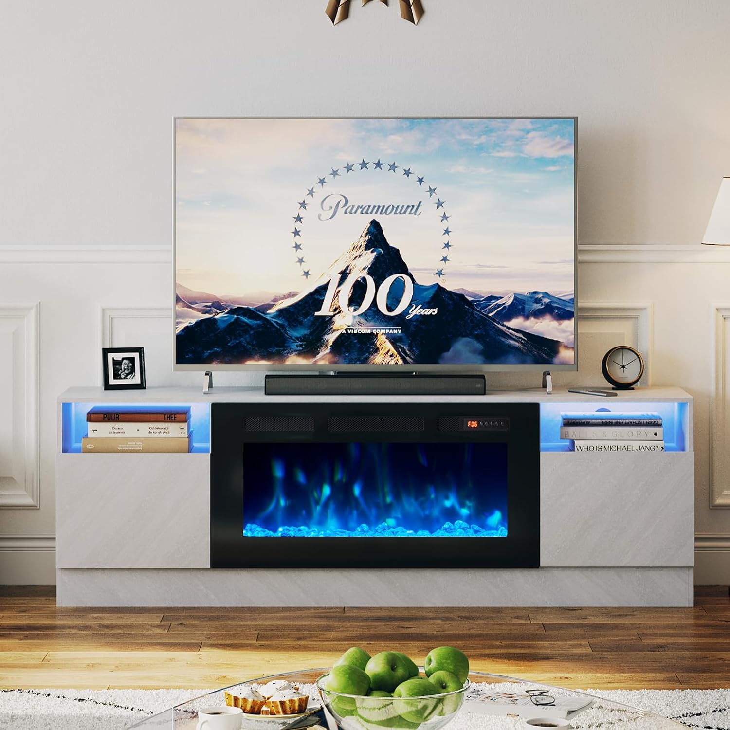 oneinmil Fireplace TV Stand with 36