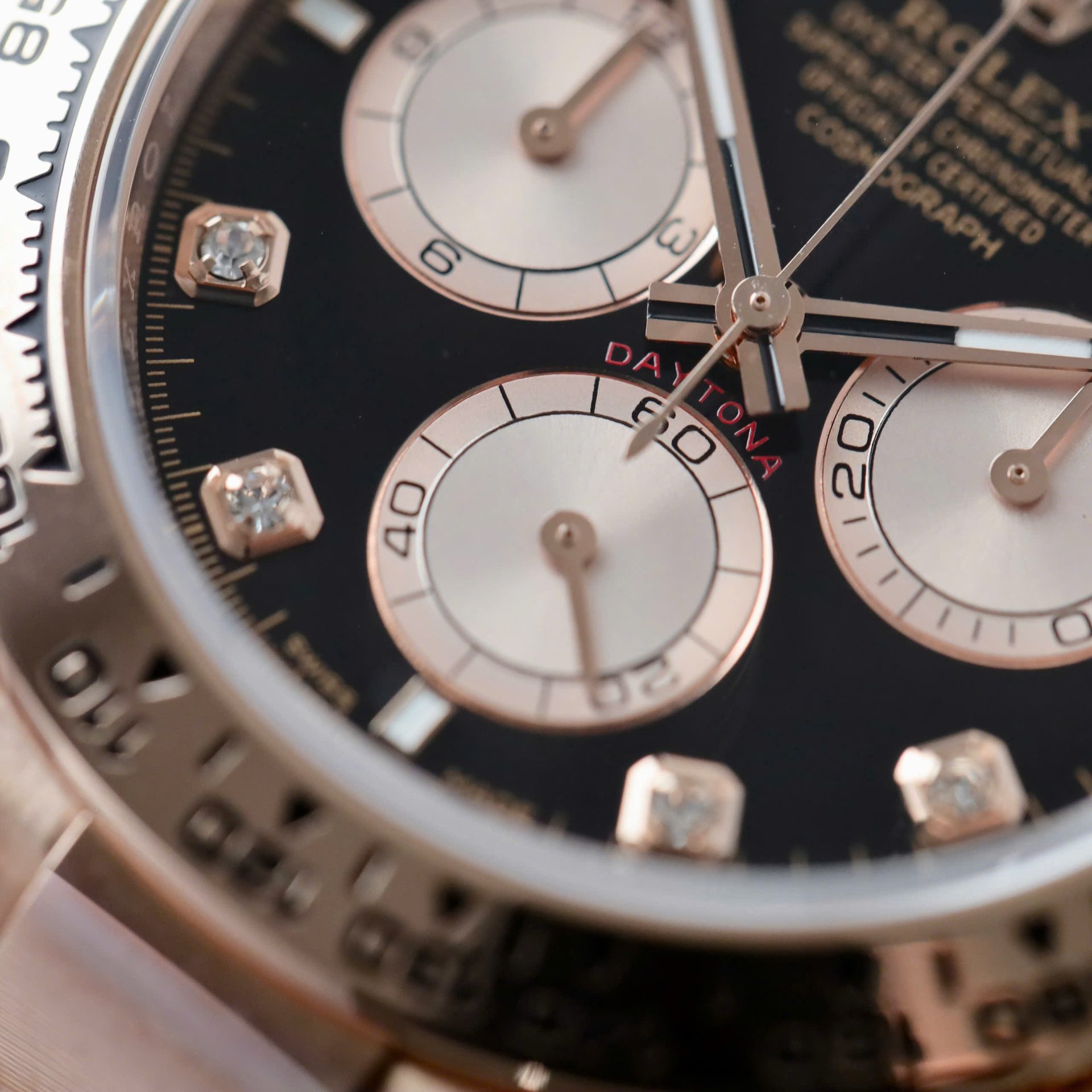 Rolex Daytona Copies Watch Custom Gold Wrapped 18K + Movement Calibre 4131 40mm - Top club
