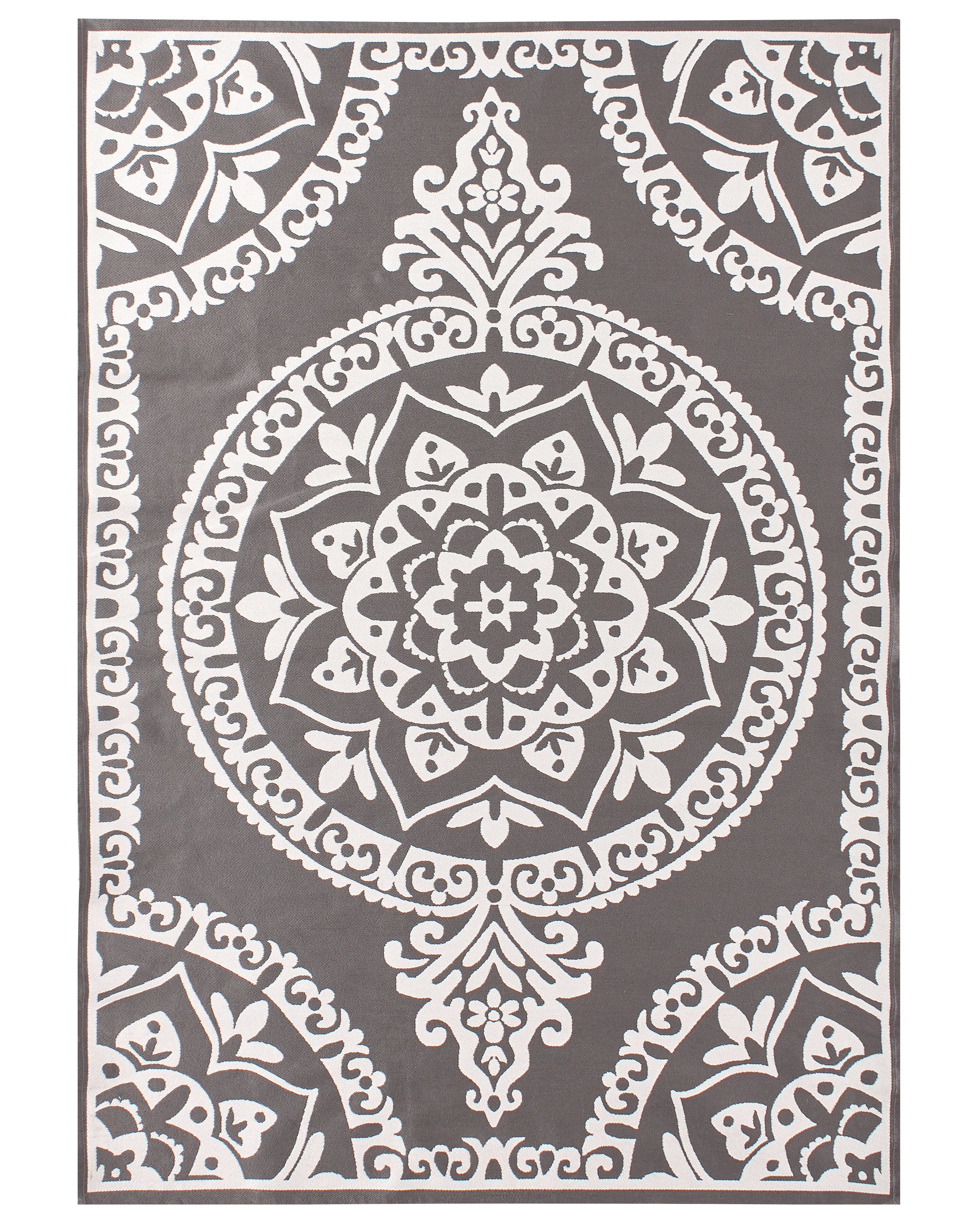 Outdoor Rug KOHIMA Grey 160 x 230 cm