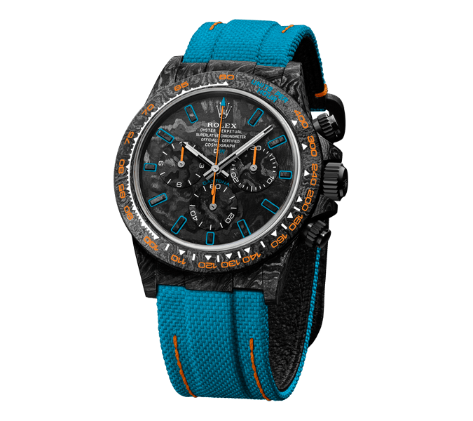 ROLEX Diw Daytona carbon all carbon tropical 40mm oyster black(1:1 replica) - Elite Watch Atelier